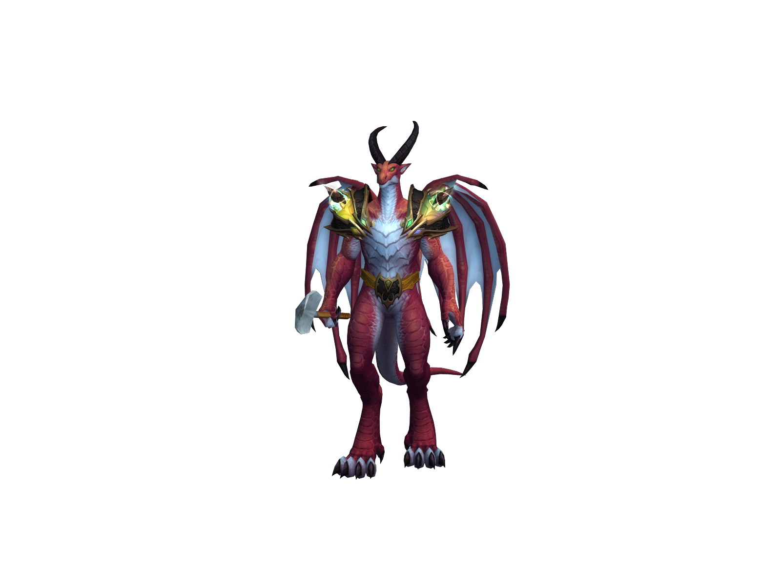 ßadragon 3D character render
