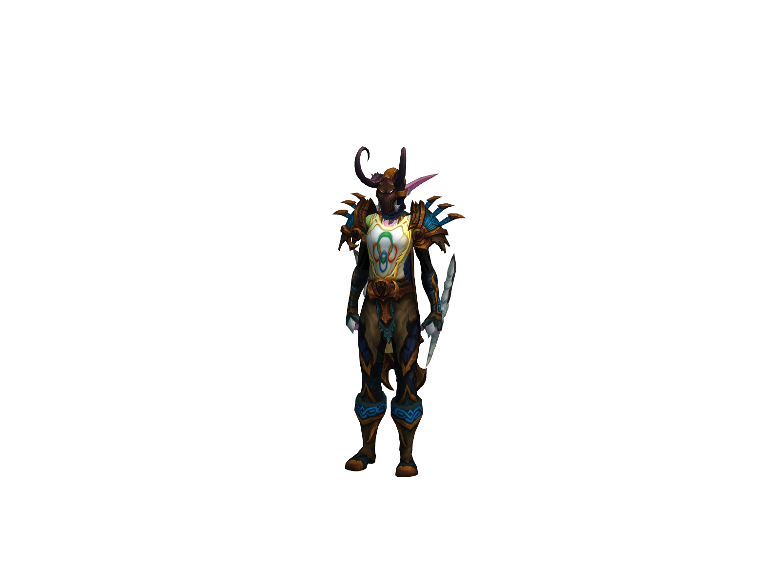 Fangerana 3D character render
