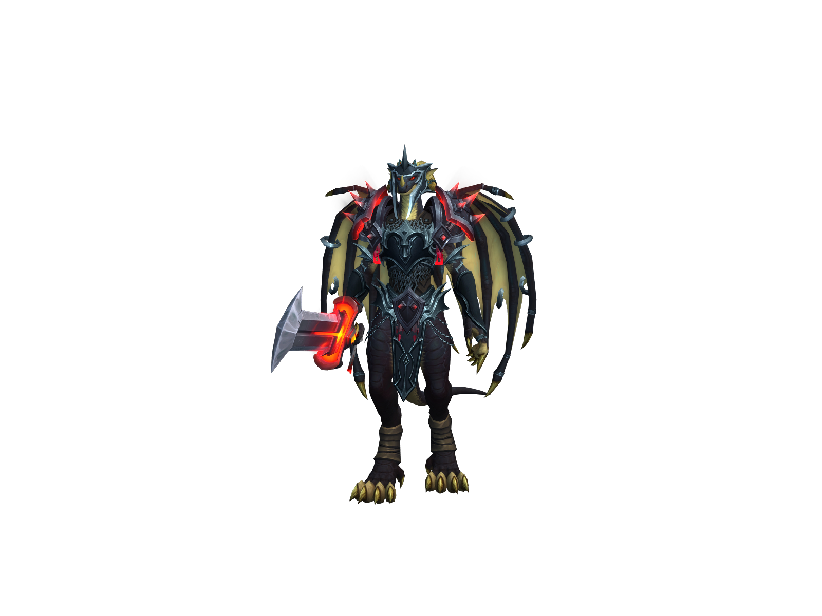 Kazanderath 3D character render