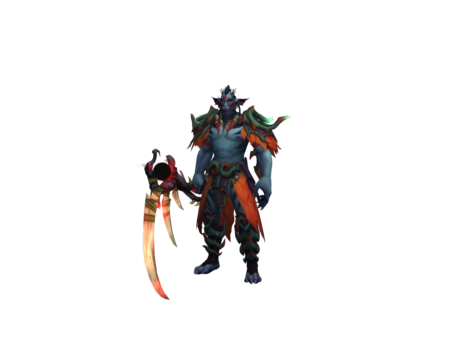 Ononoa 3D character render
