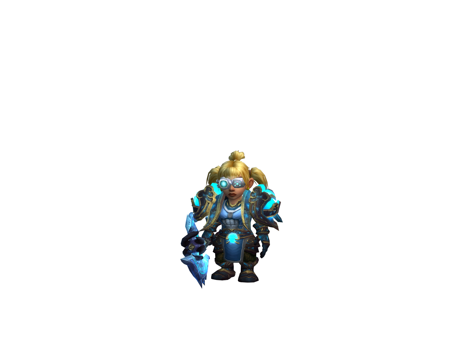 Pdrk 3D character render