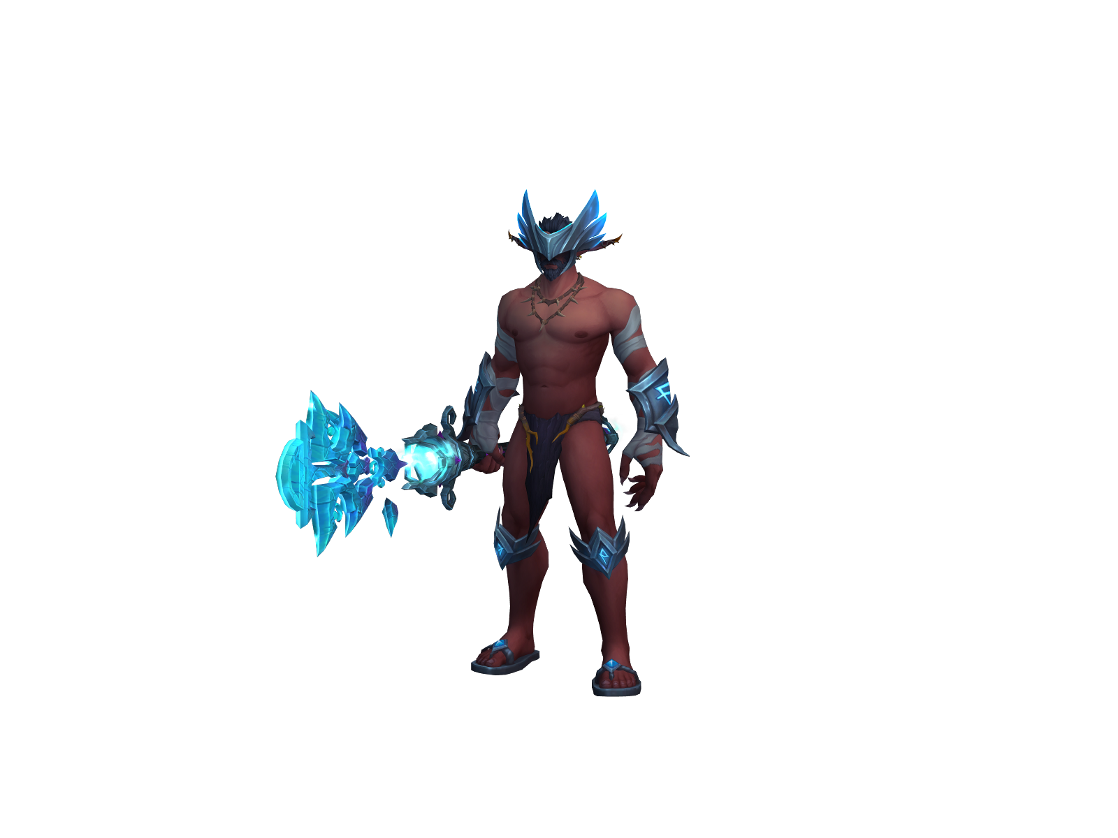 Gharb 3D character render