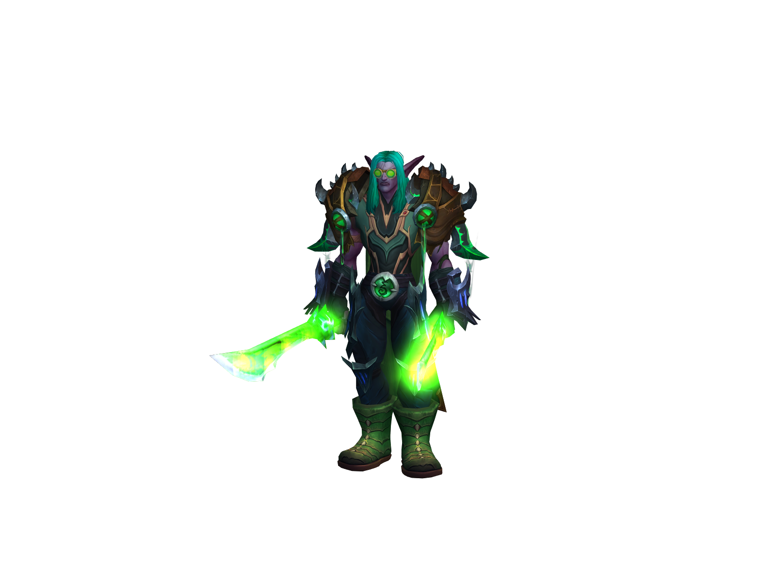 Anallein 3D character render