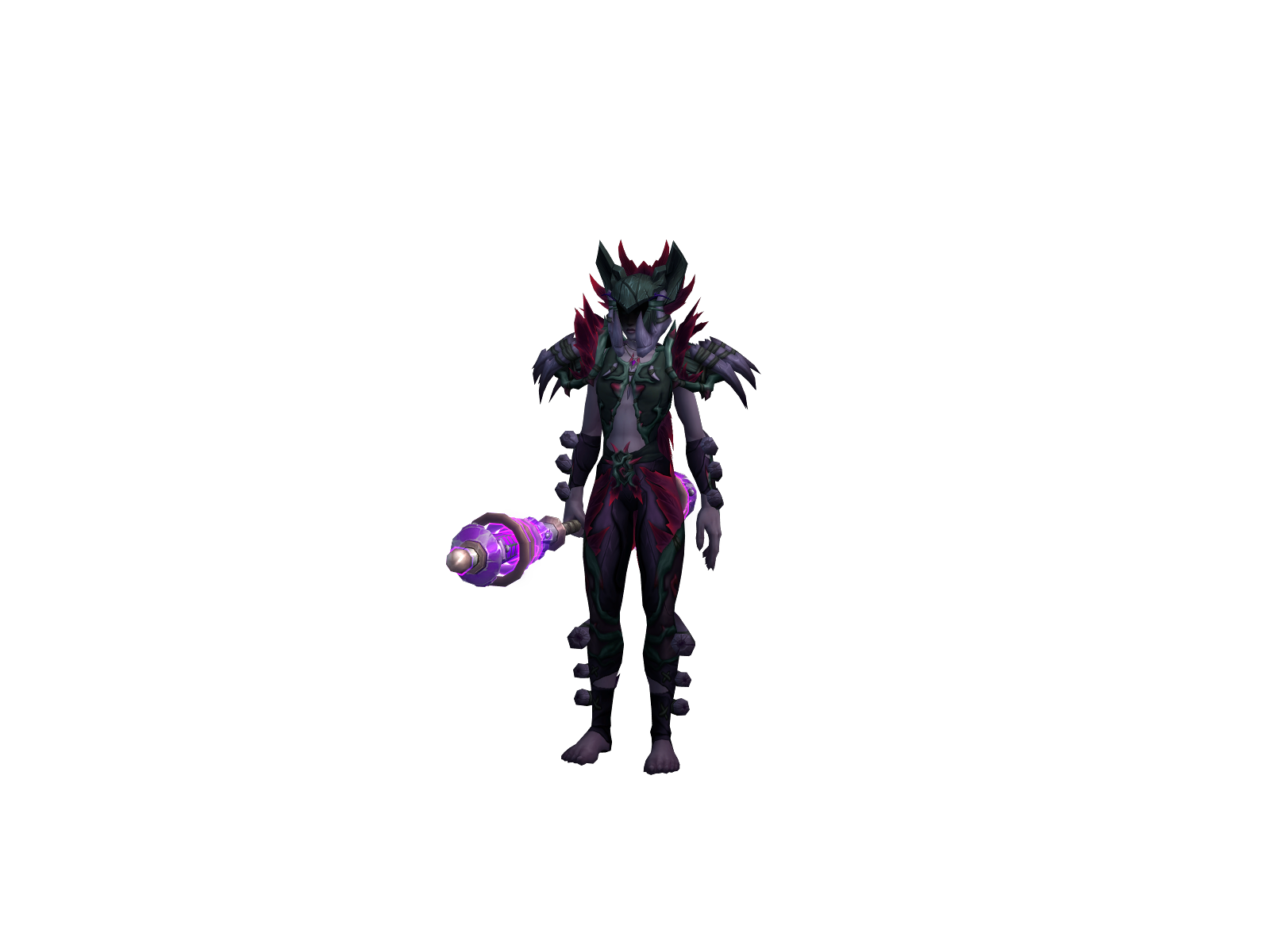 Kirgok 3D character render