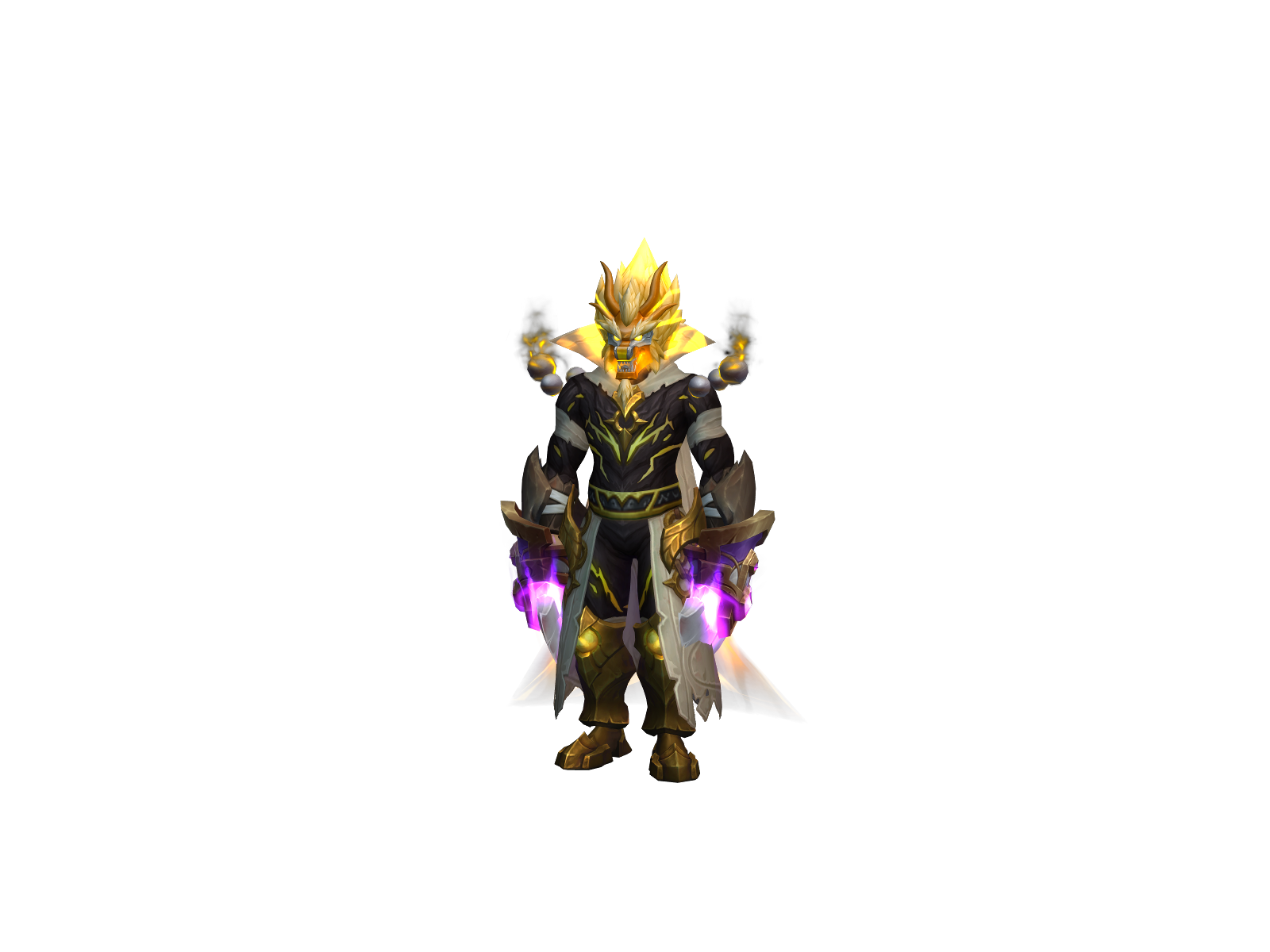 Kunglau 3D character render