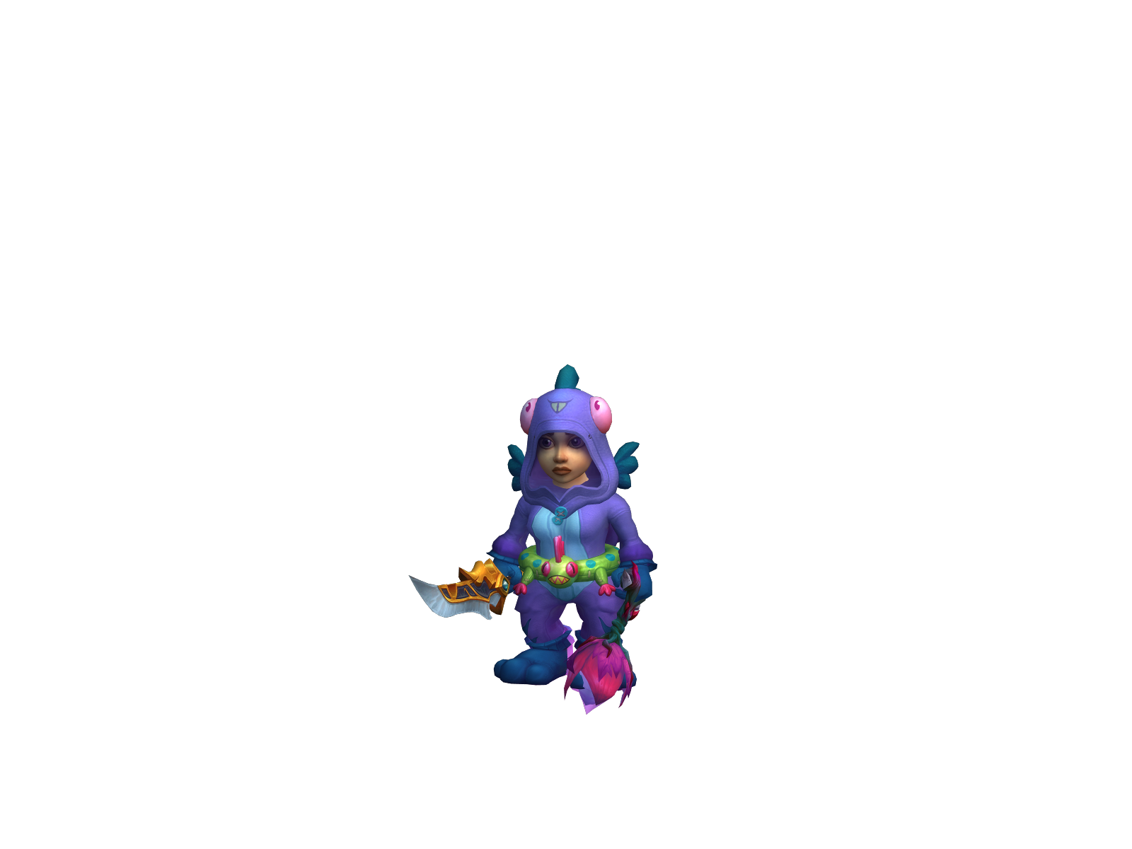 Minionsrus 3D character render