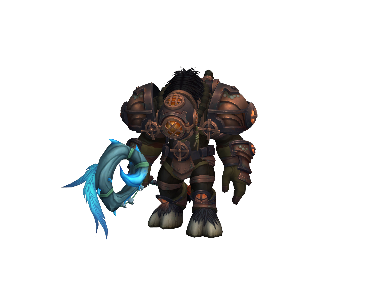 Escapetime 3D character render