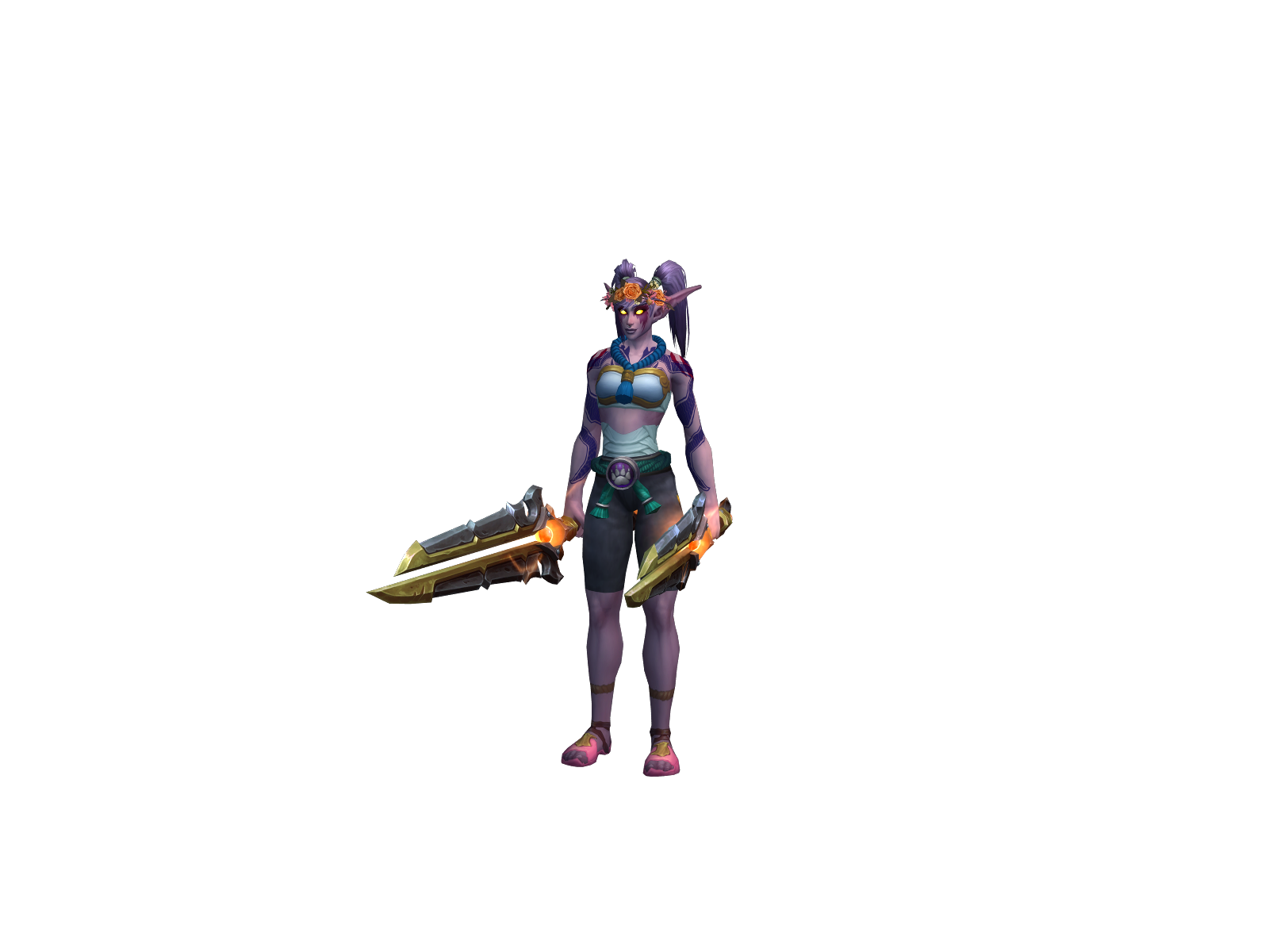 Blazebited WoW character banner