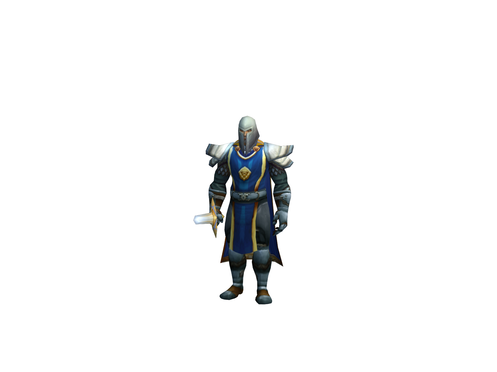 Tucker 3D character render