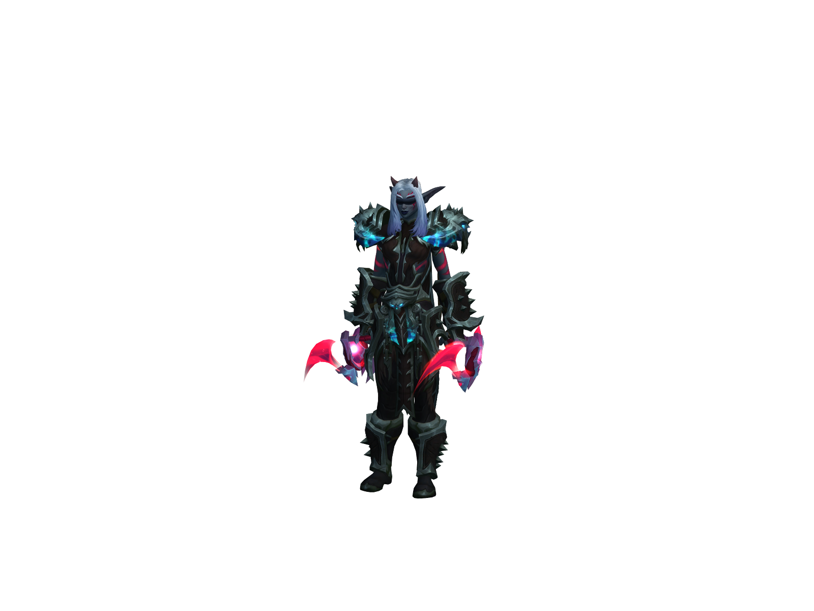 Blackcro 3D character render