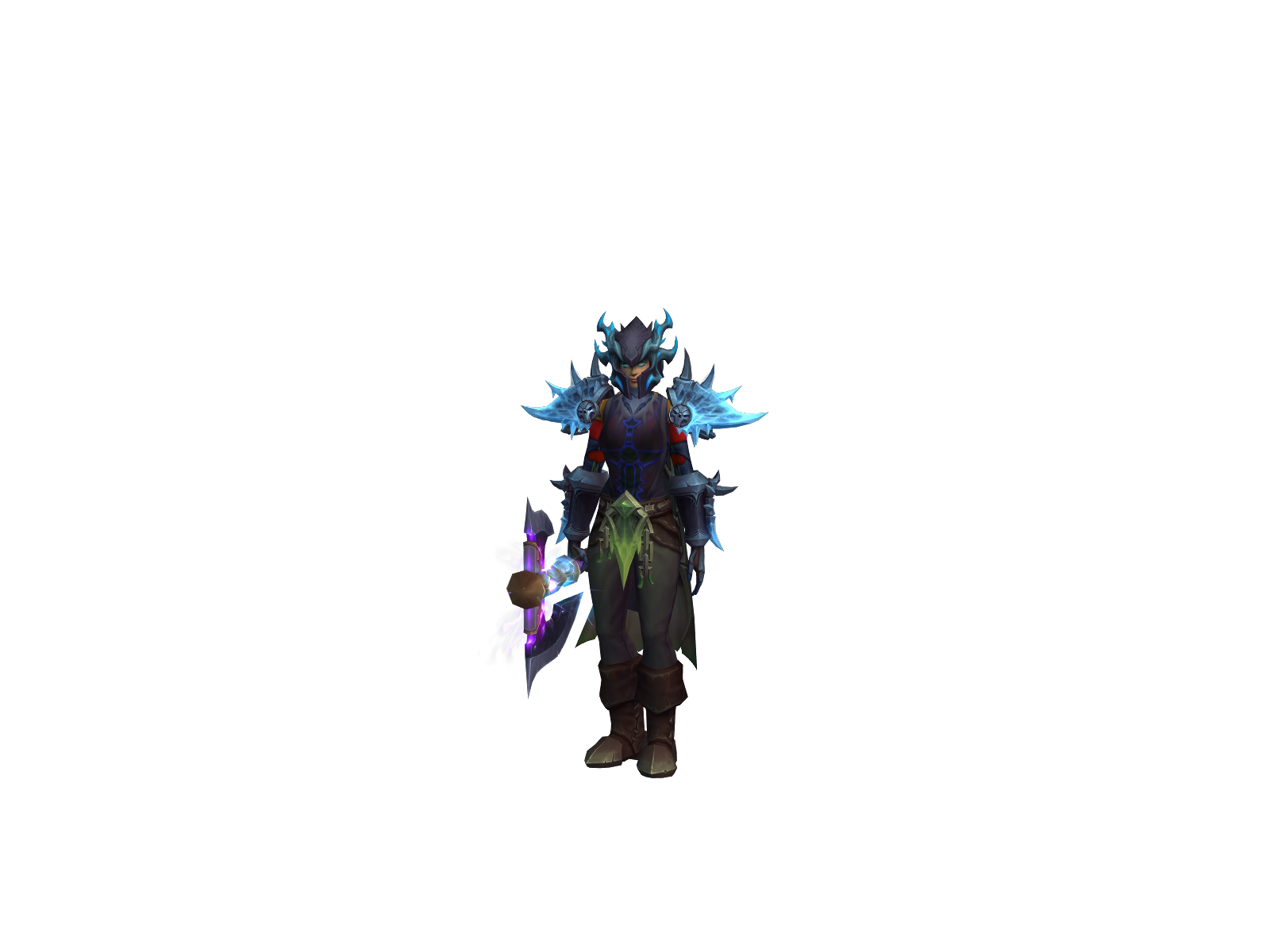 Stankyrank 3D character render