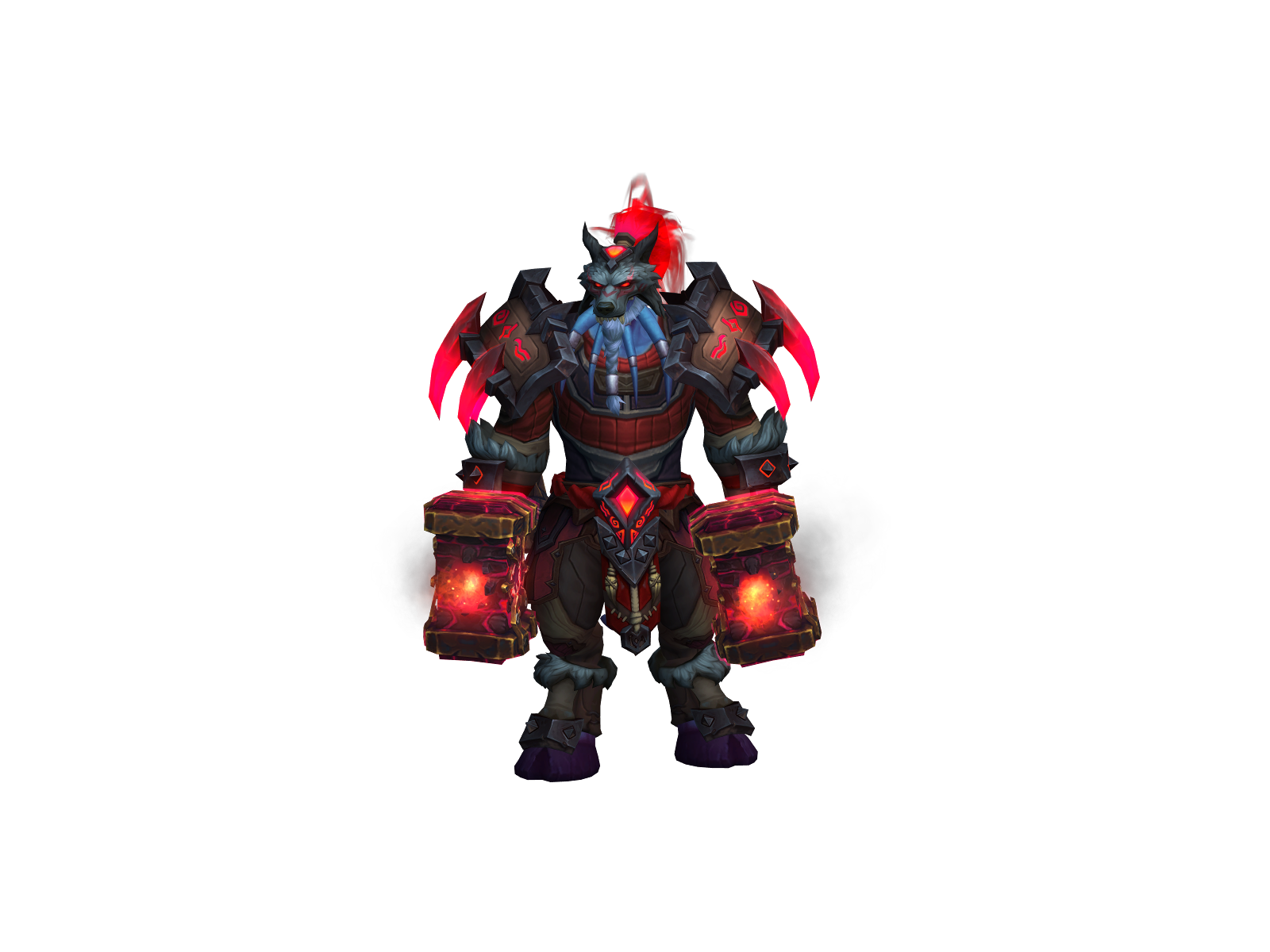 Erodarr 3D character render