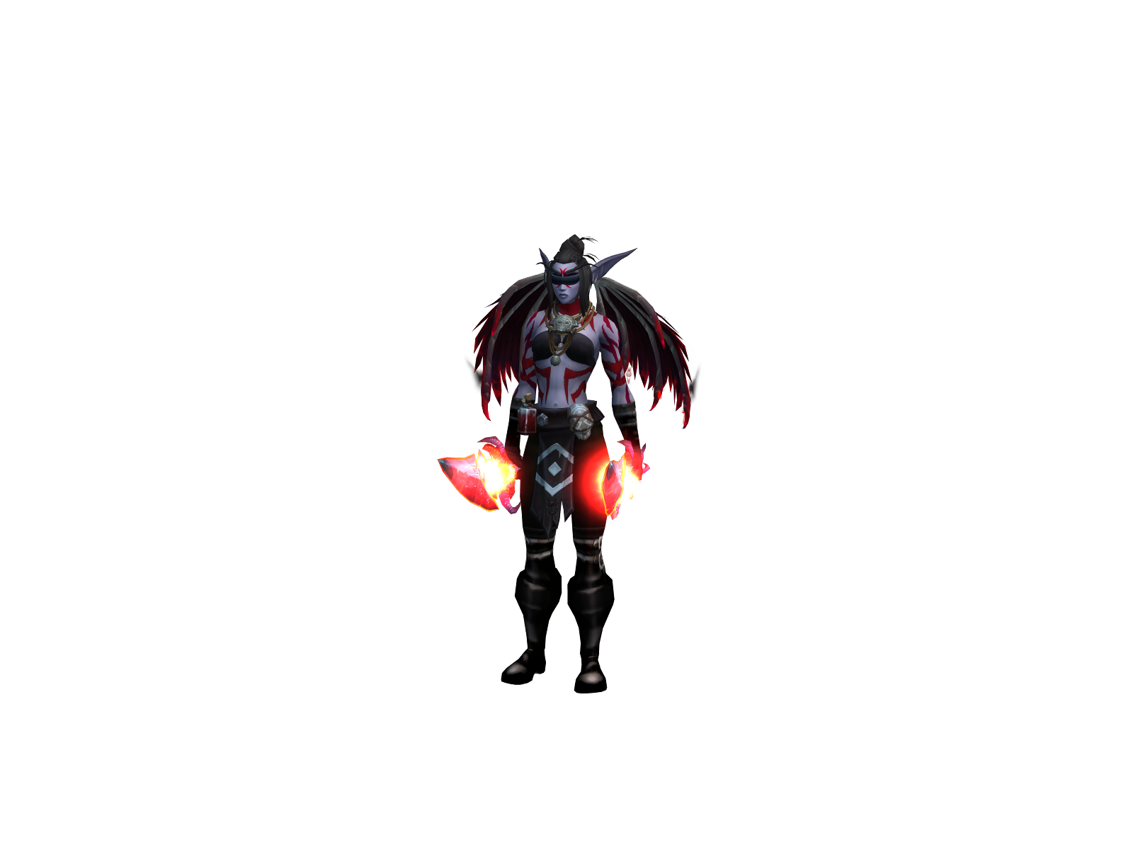 Bleedx 3D character render