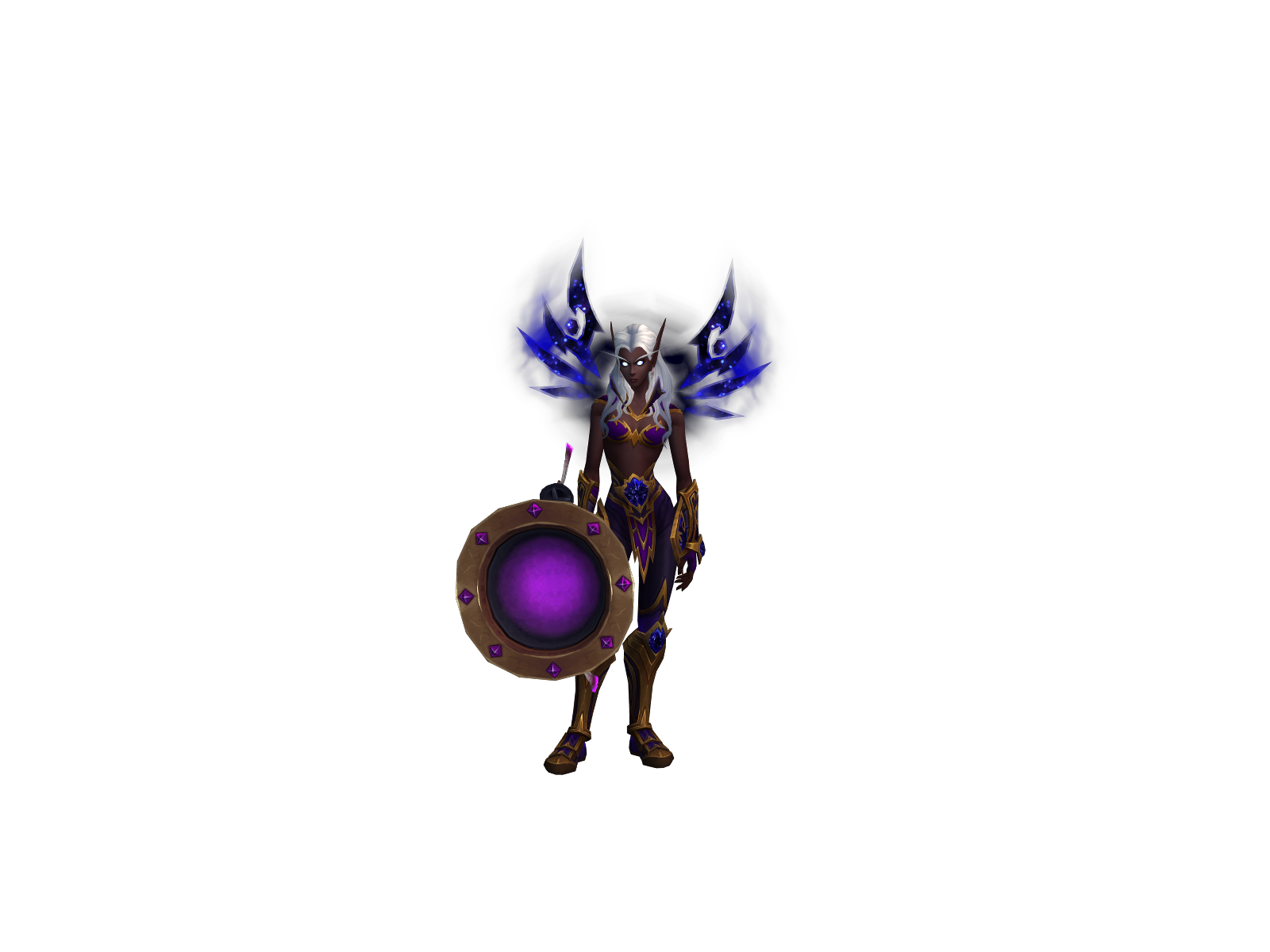 Auset 3D character render
