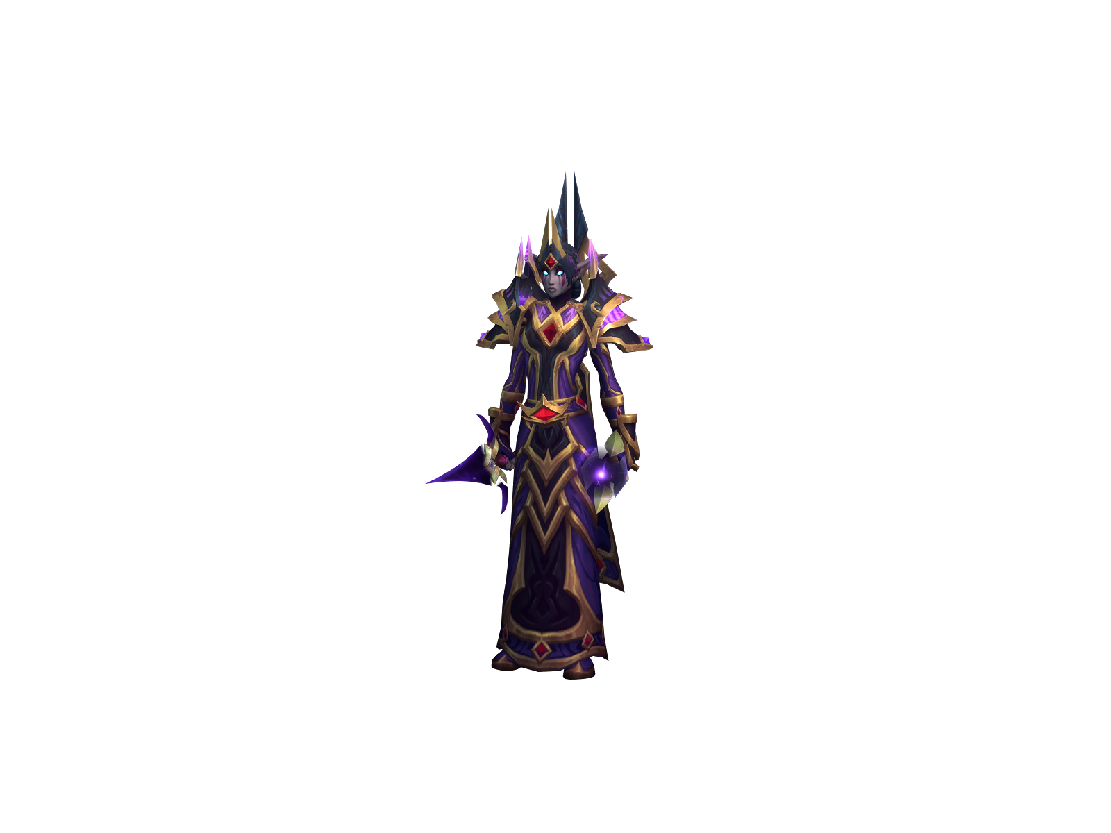 Frozenblaze 3D character render