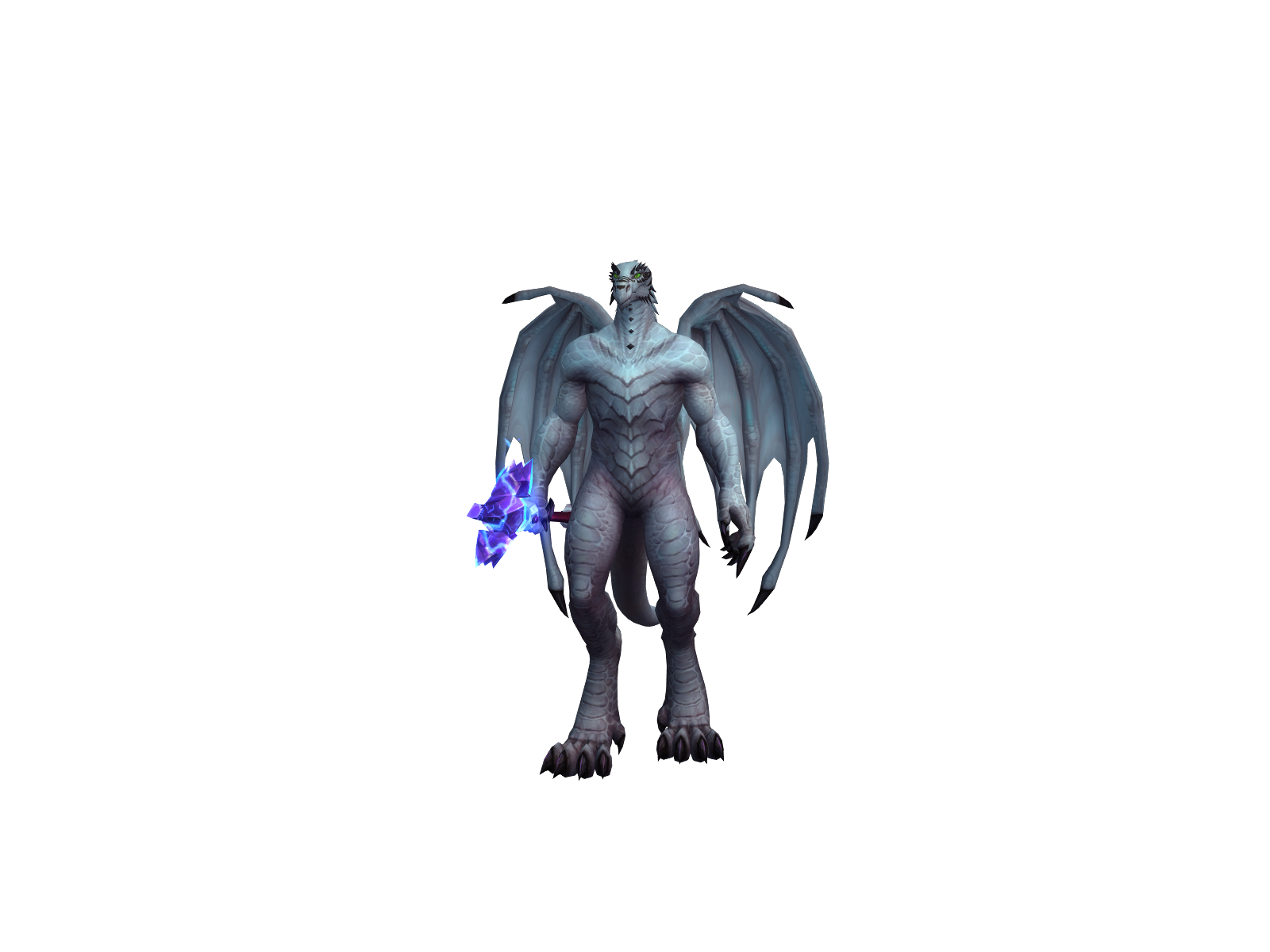 Aflaccd 3D character render