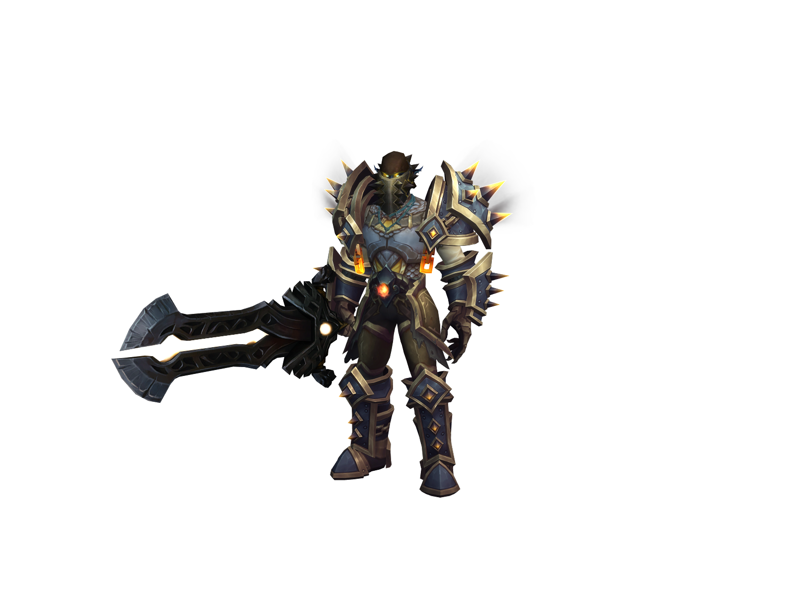 Unscathed 3D character render