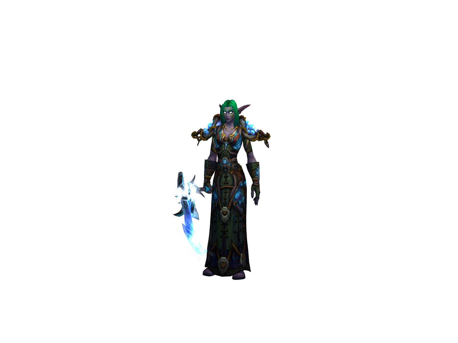 Blackdruiid 3D character render