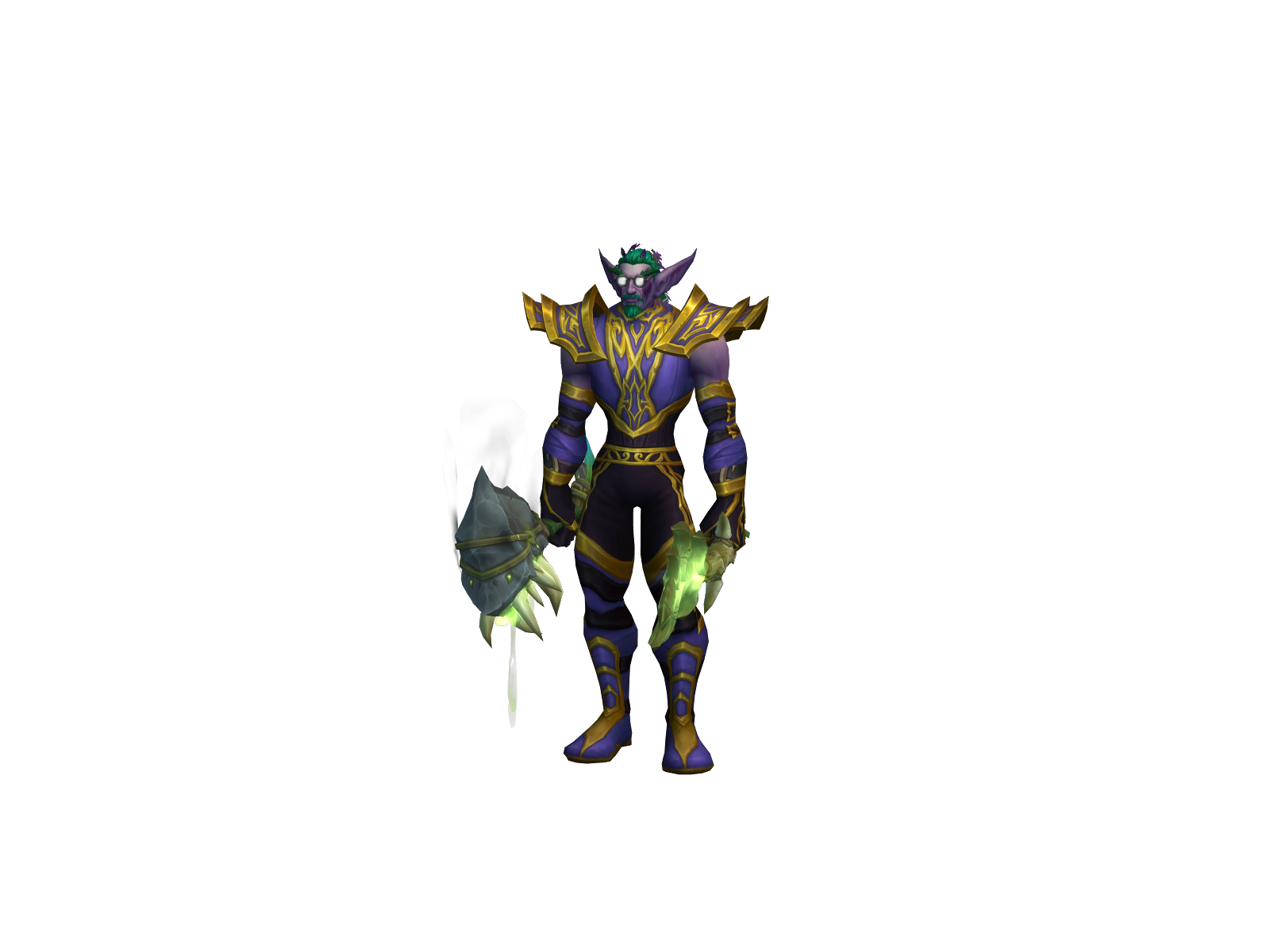 Bortdru 3D character render