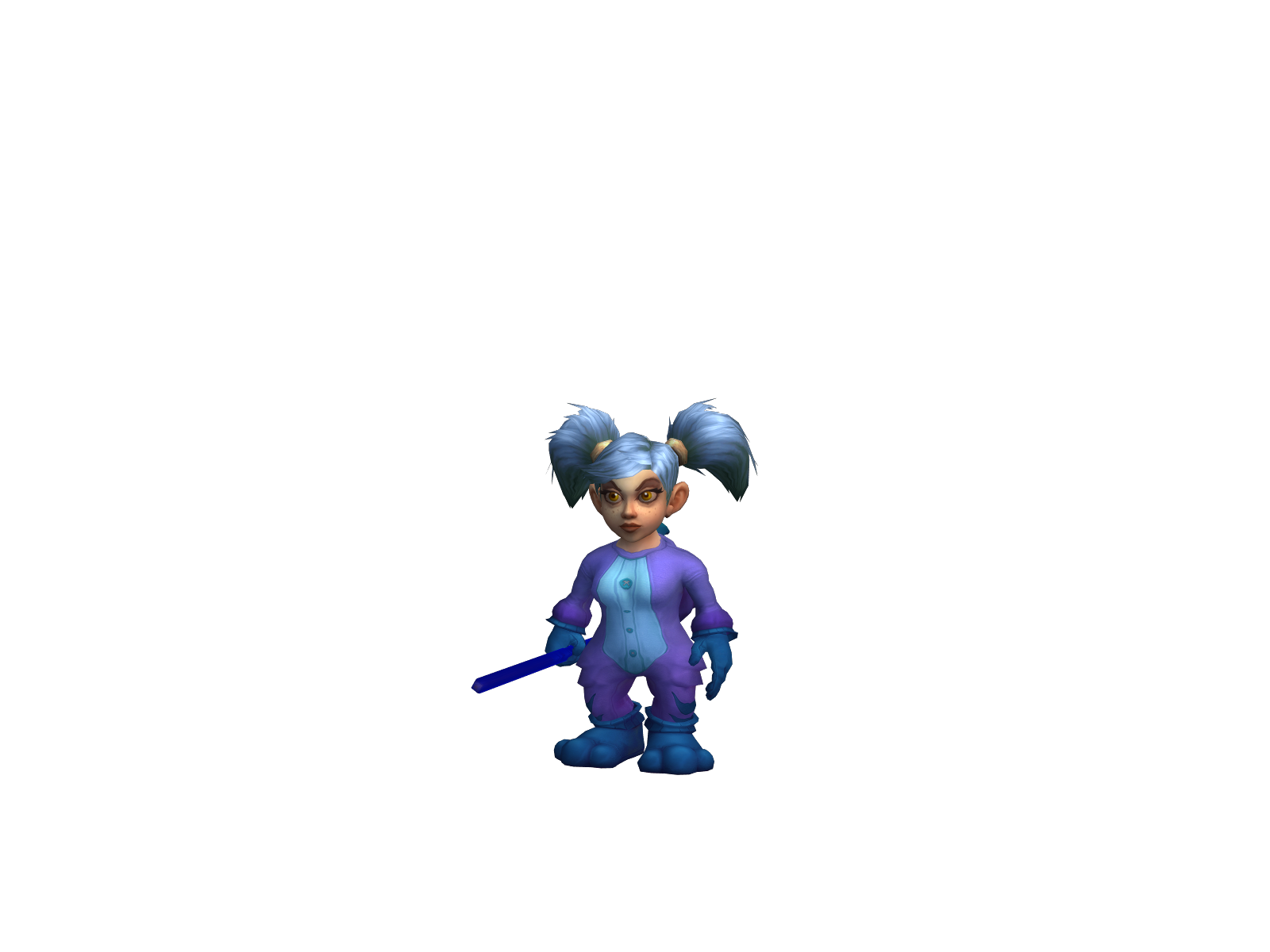 Poppygodx 3D character render