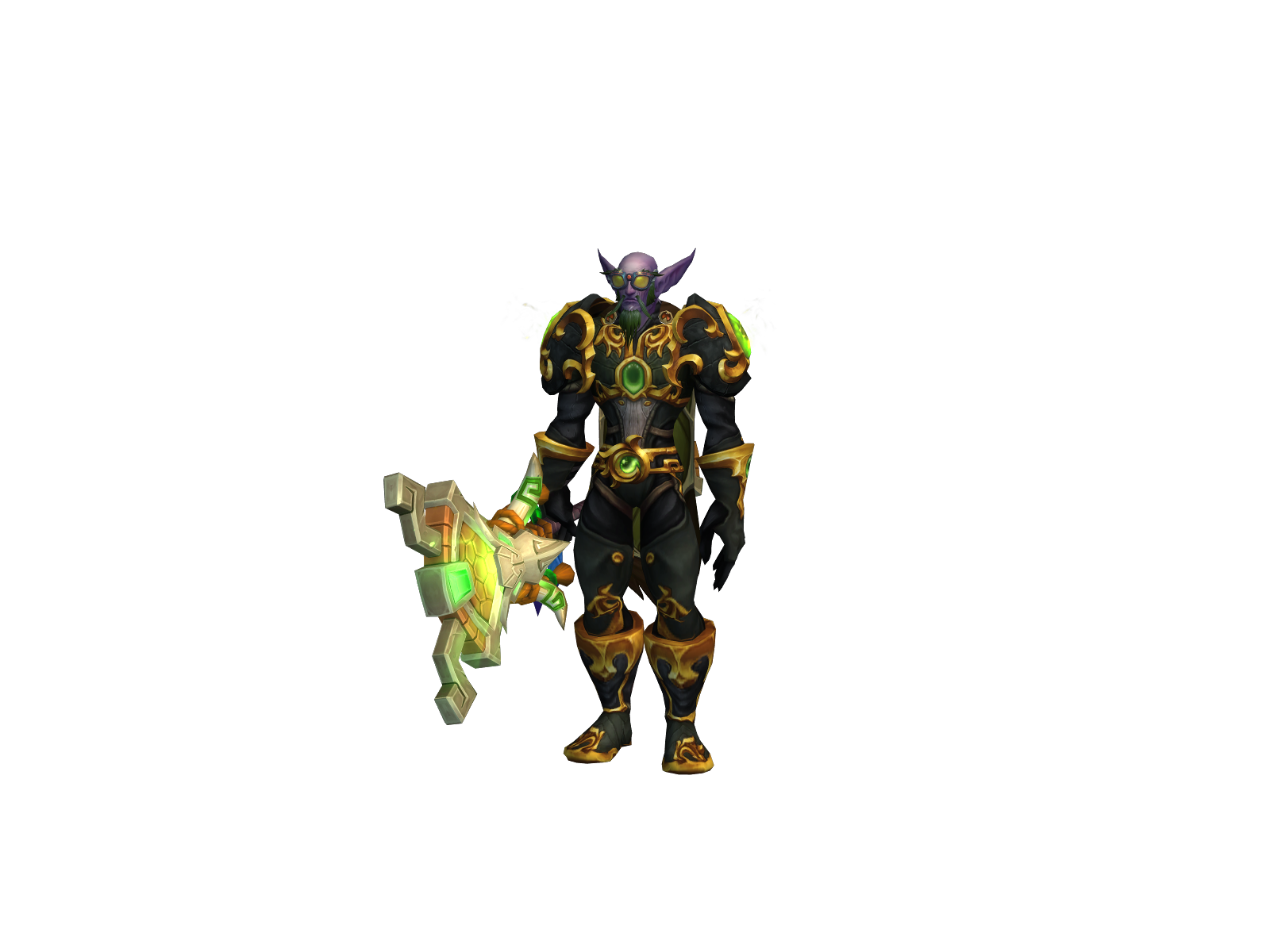 Skarji 3D character render