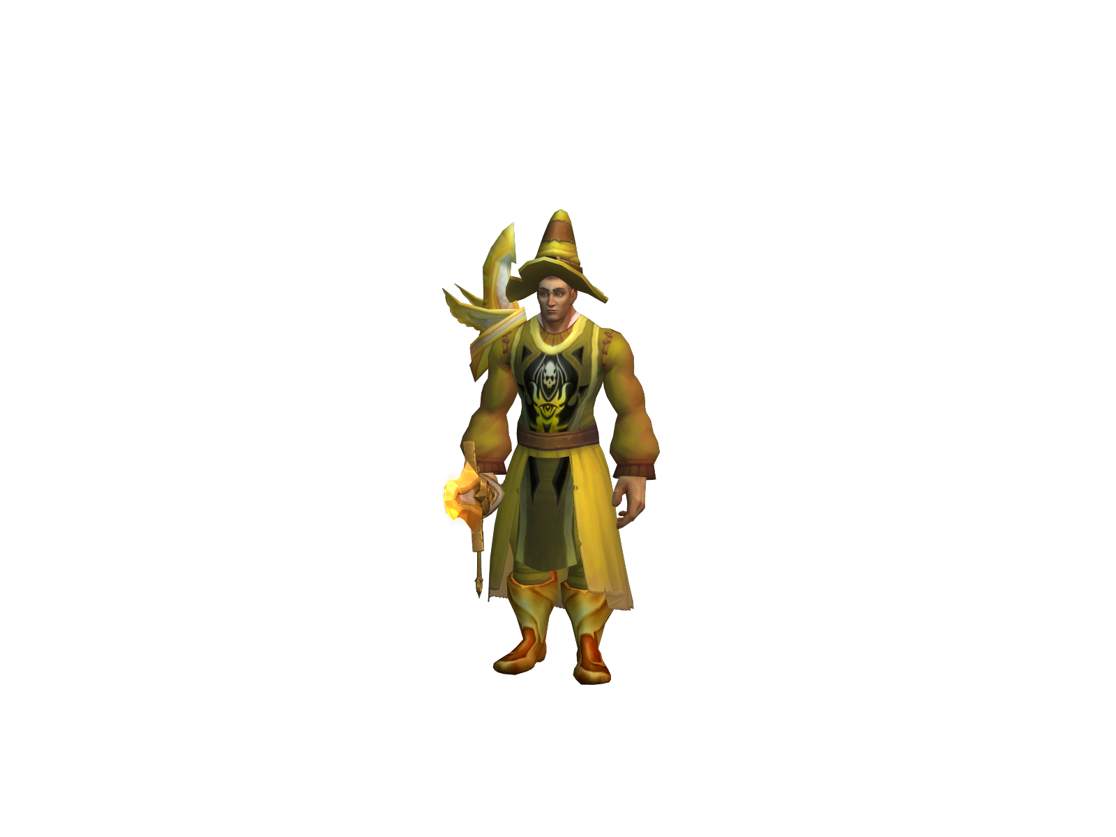 Djvine 3D character render
