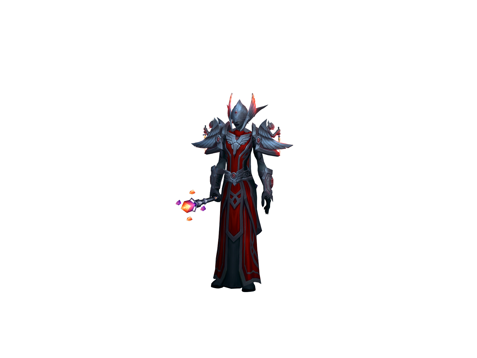 Deux 3D character render