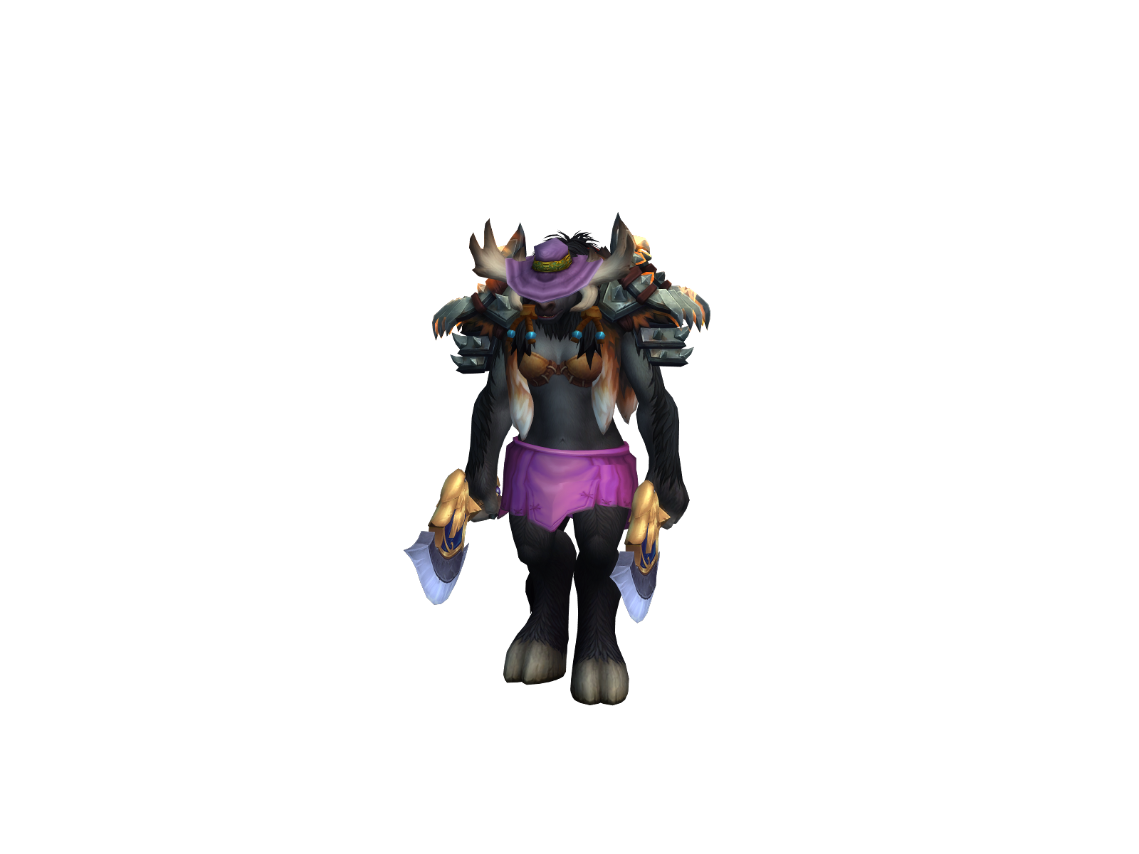 Ufcx 3D character render