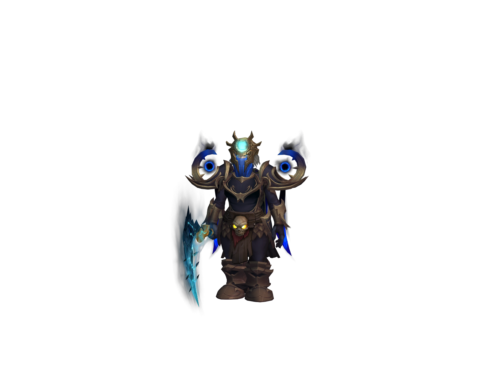 Lewted 3D character render