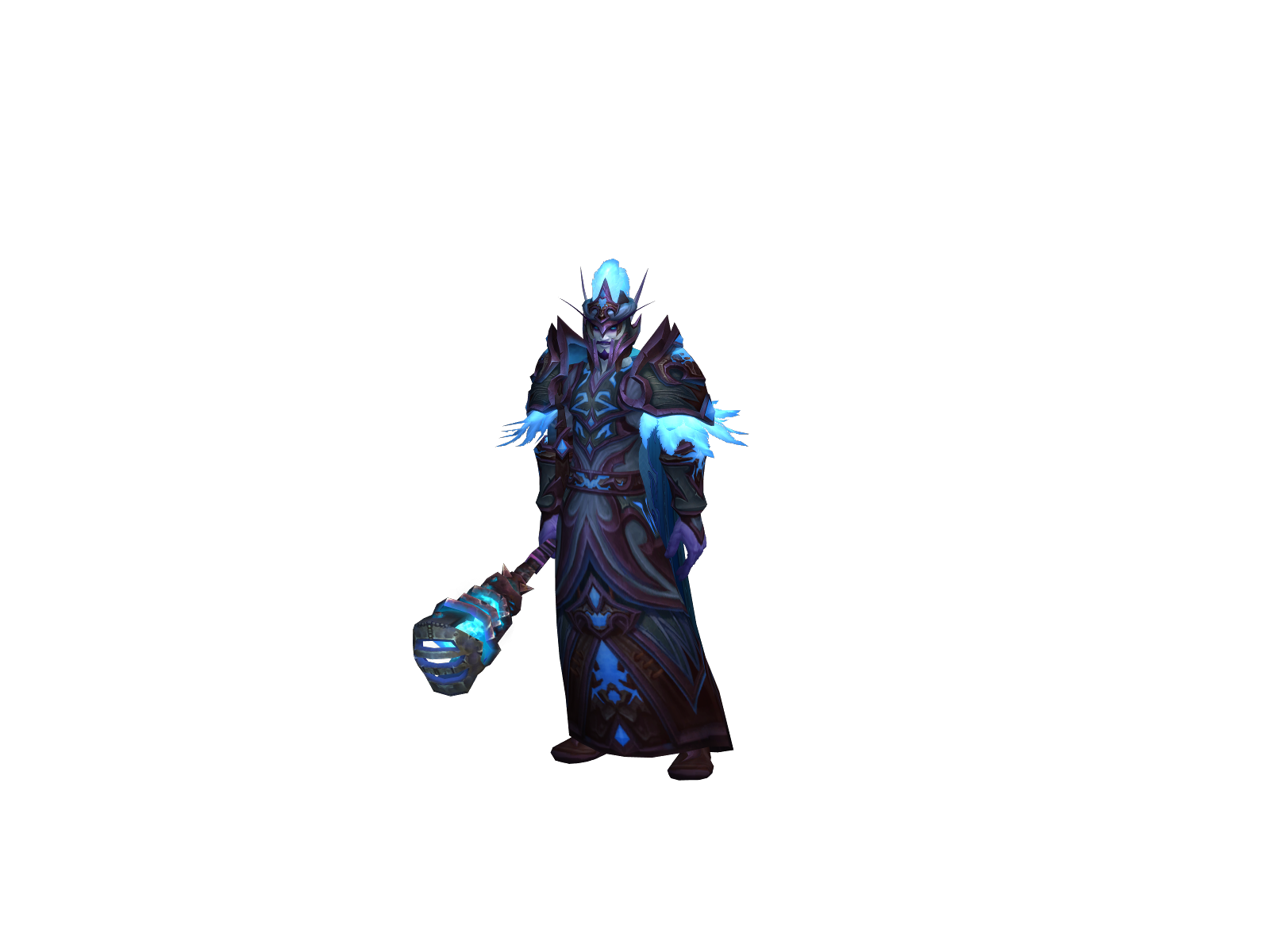 Leshrach 3D character render