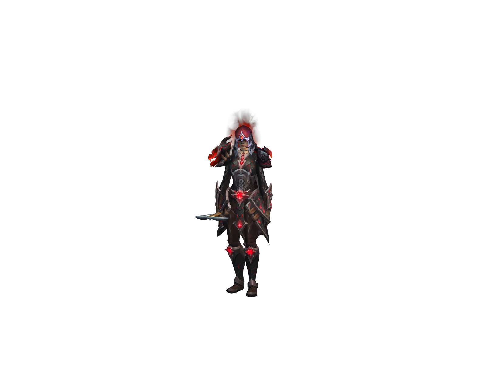 Anemonezz 3D character render