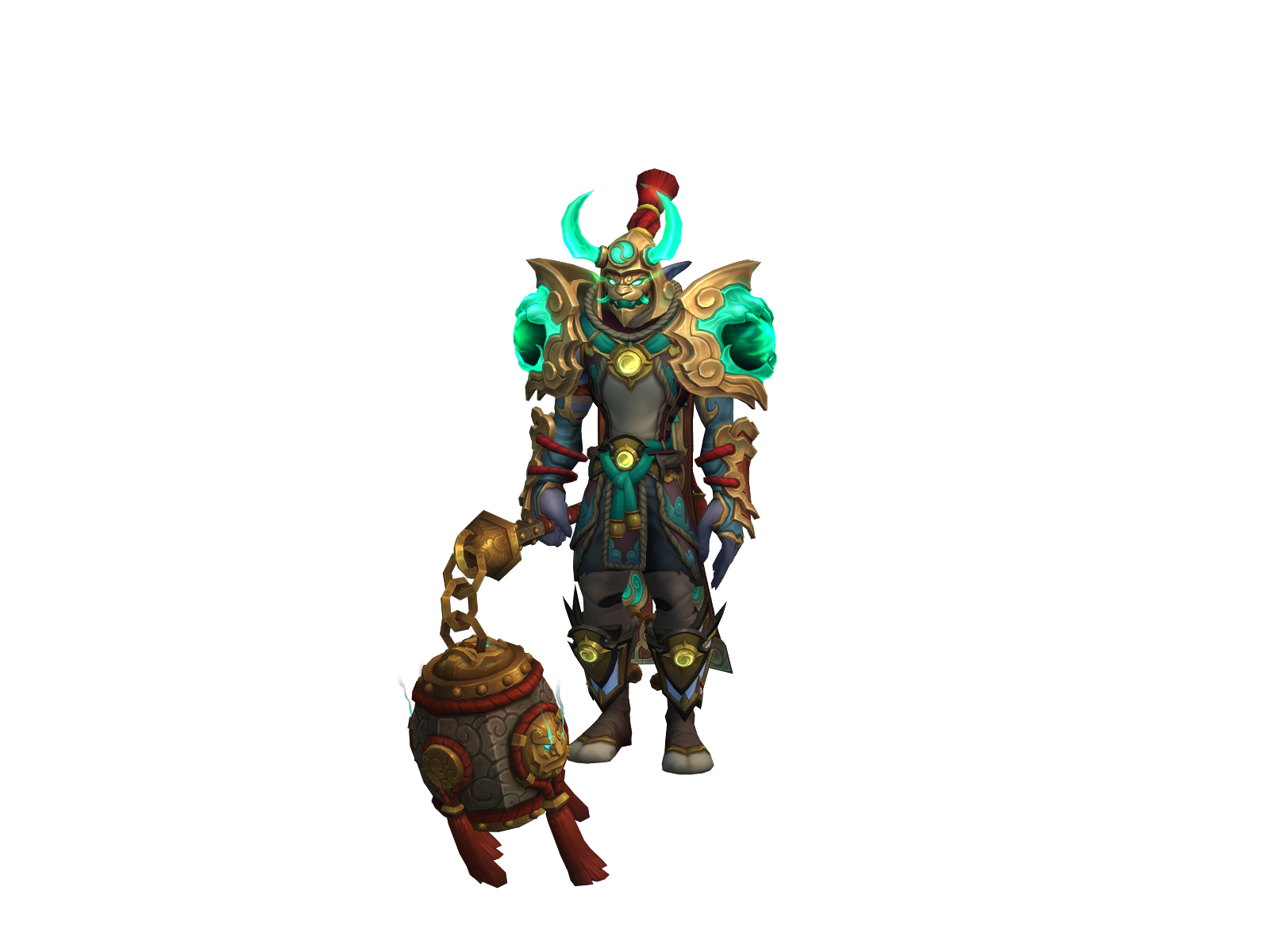 Dabudan 3D character render