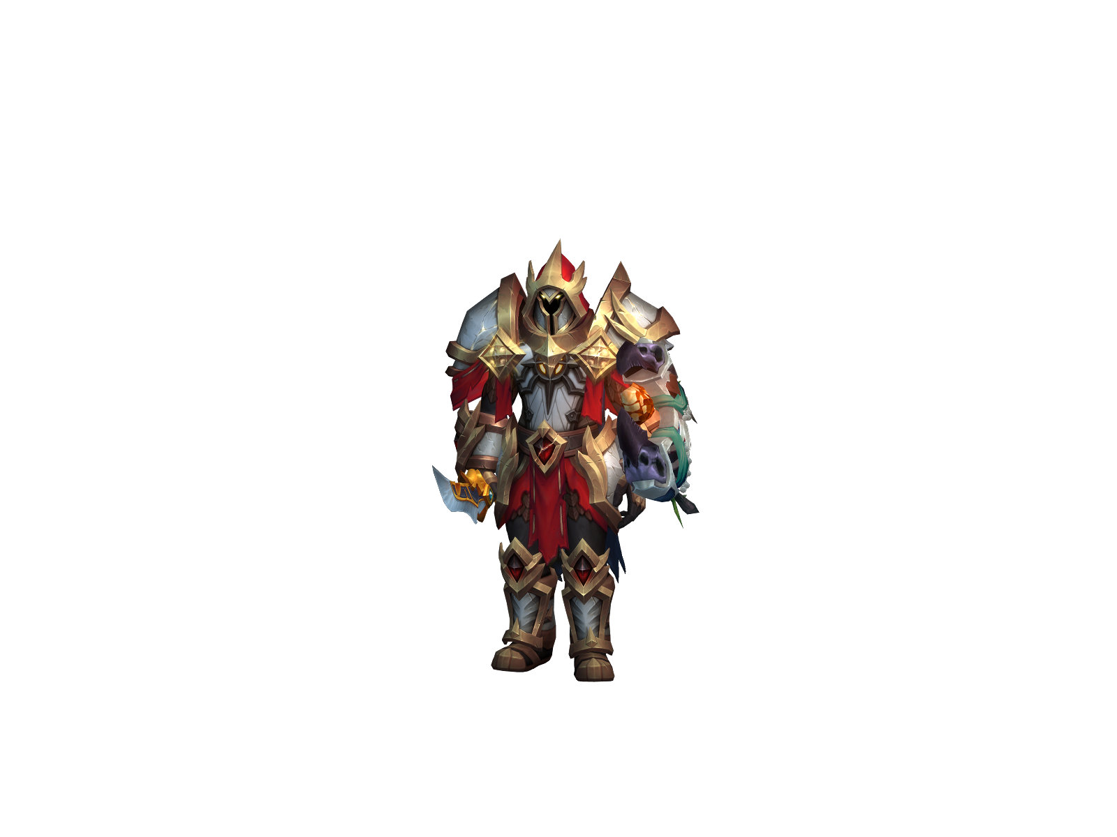 Zahariél 3D character render