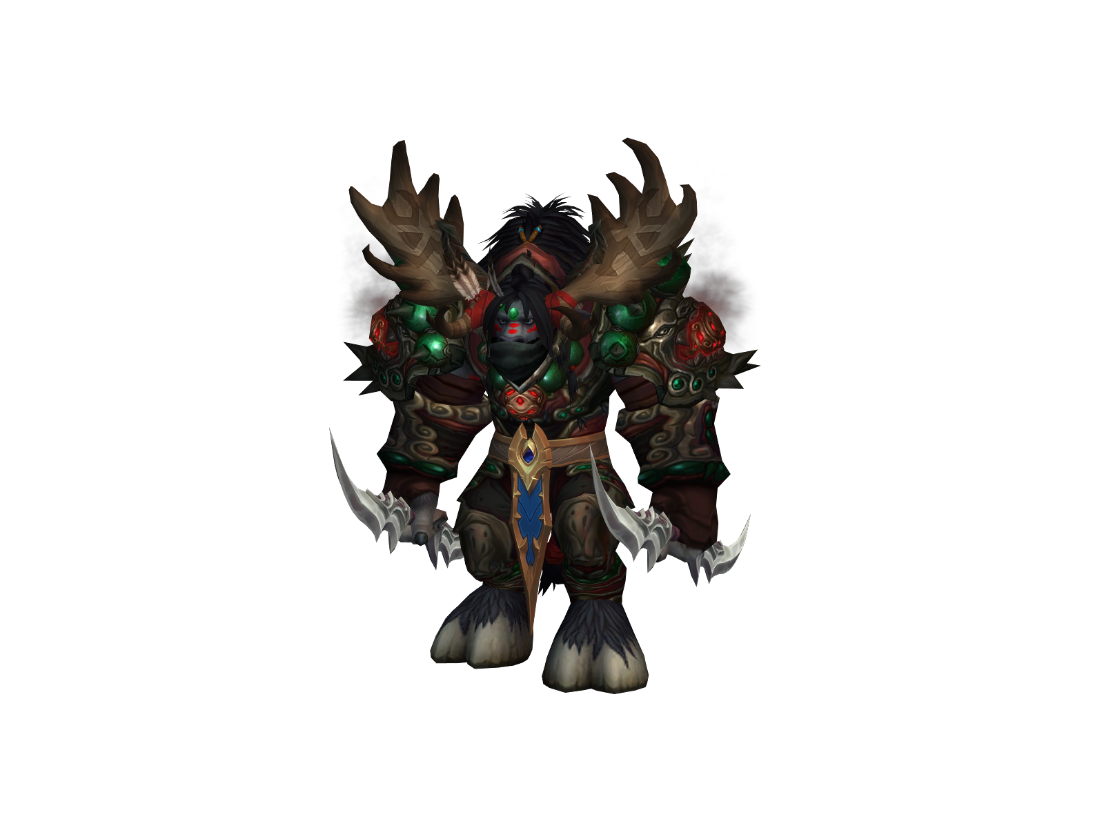 Anhatte 3D character render