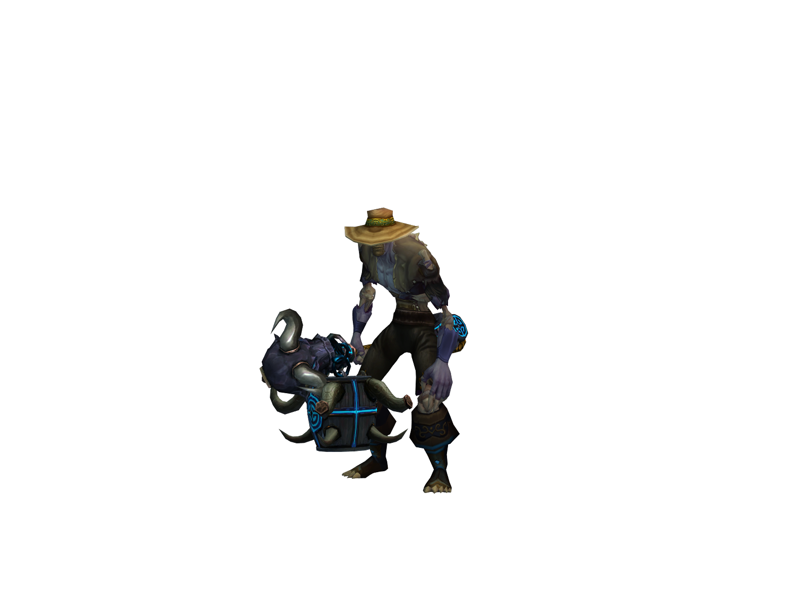 Geoffrowley 3D character render