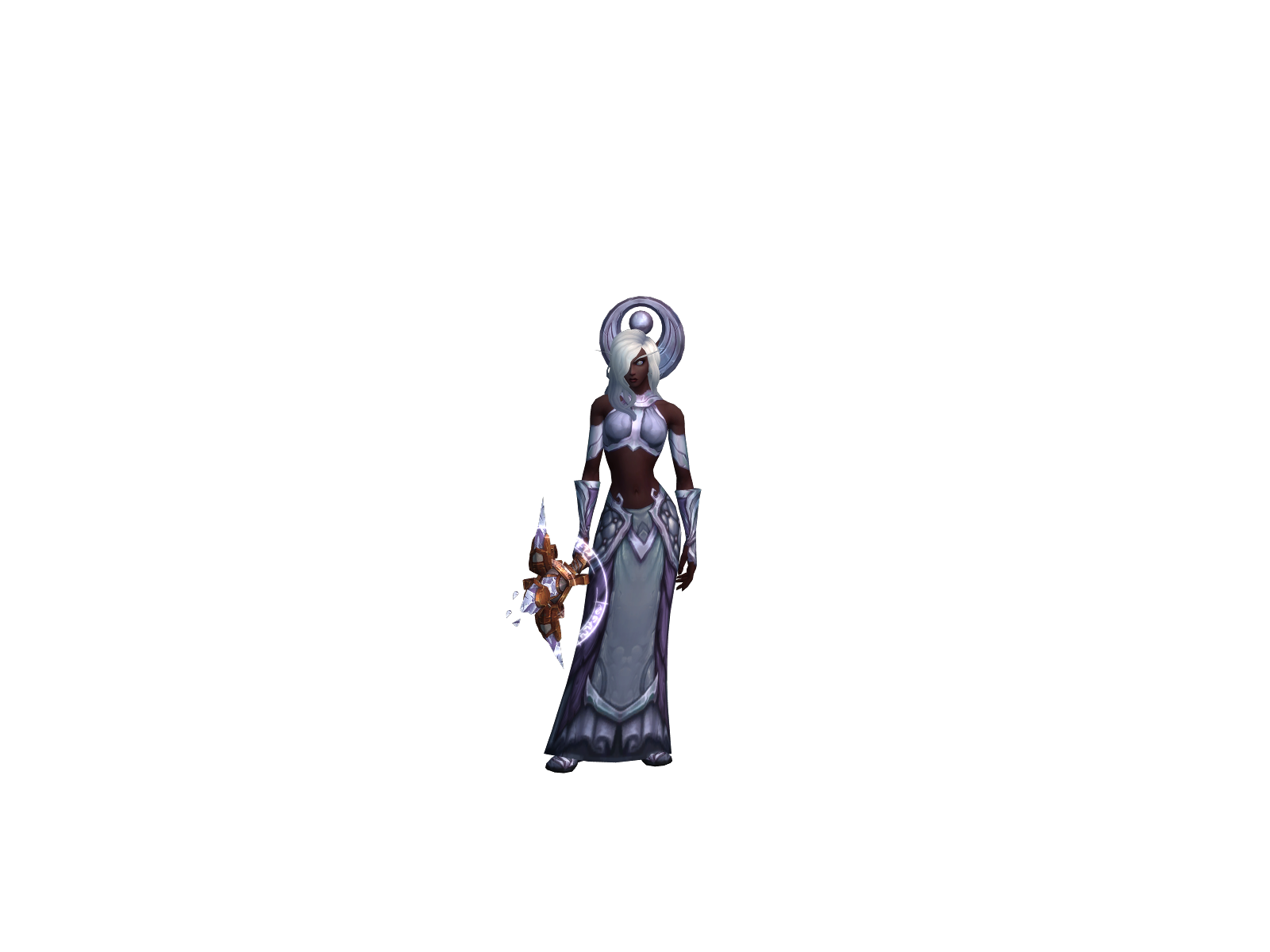 Lasirene 3D character render