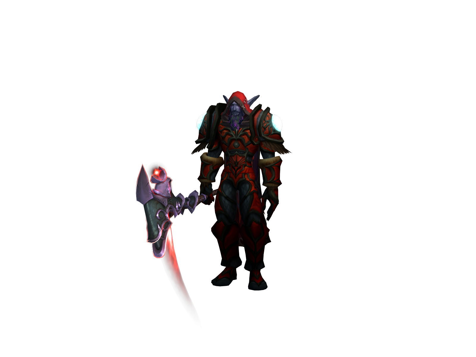 Strøngsadd 3D character render