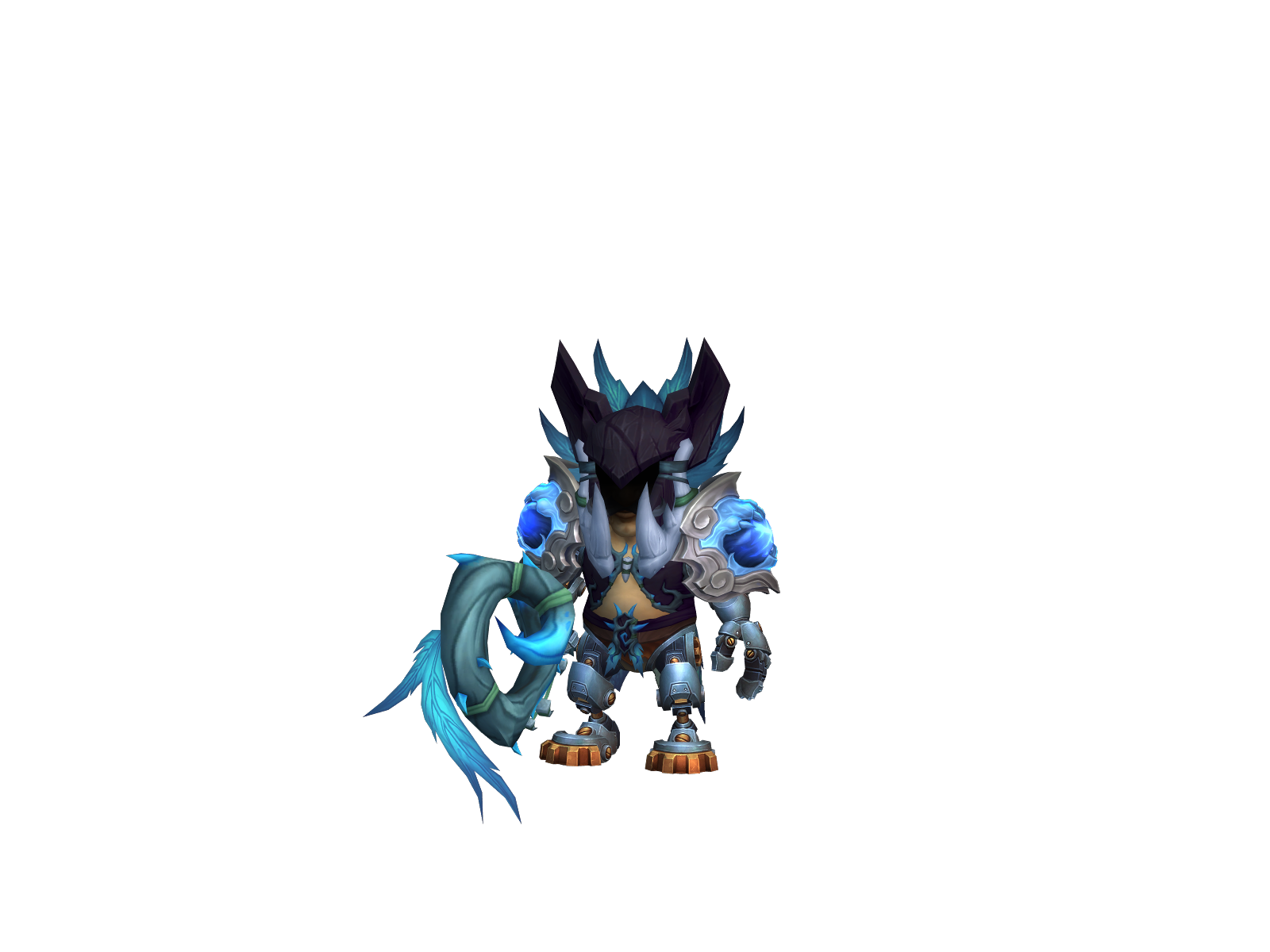 Masqq 3D character render