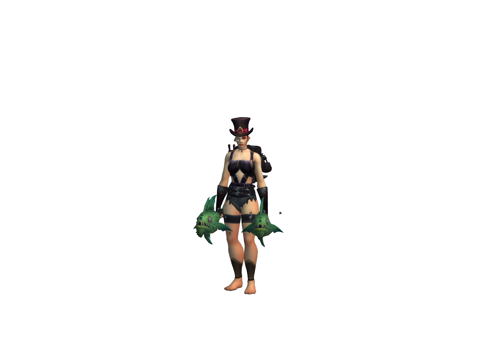 Fáther 3D character render