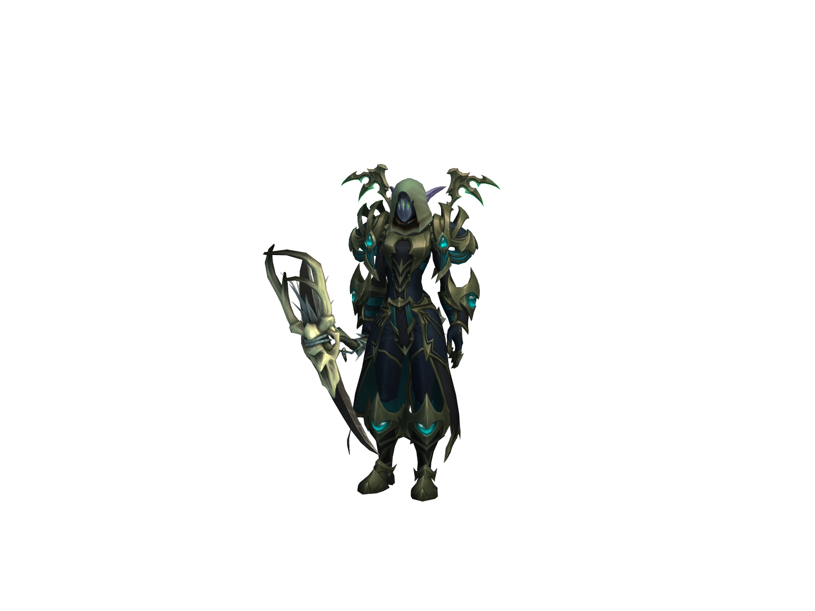 Amonkpri 3D character render