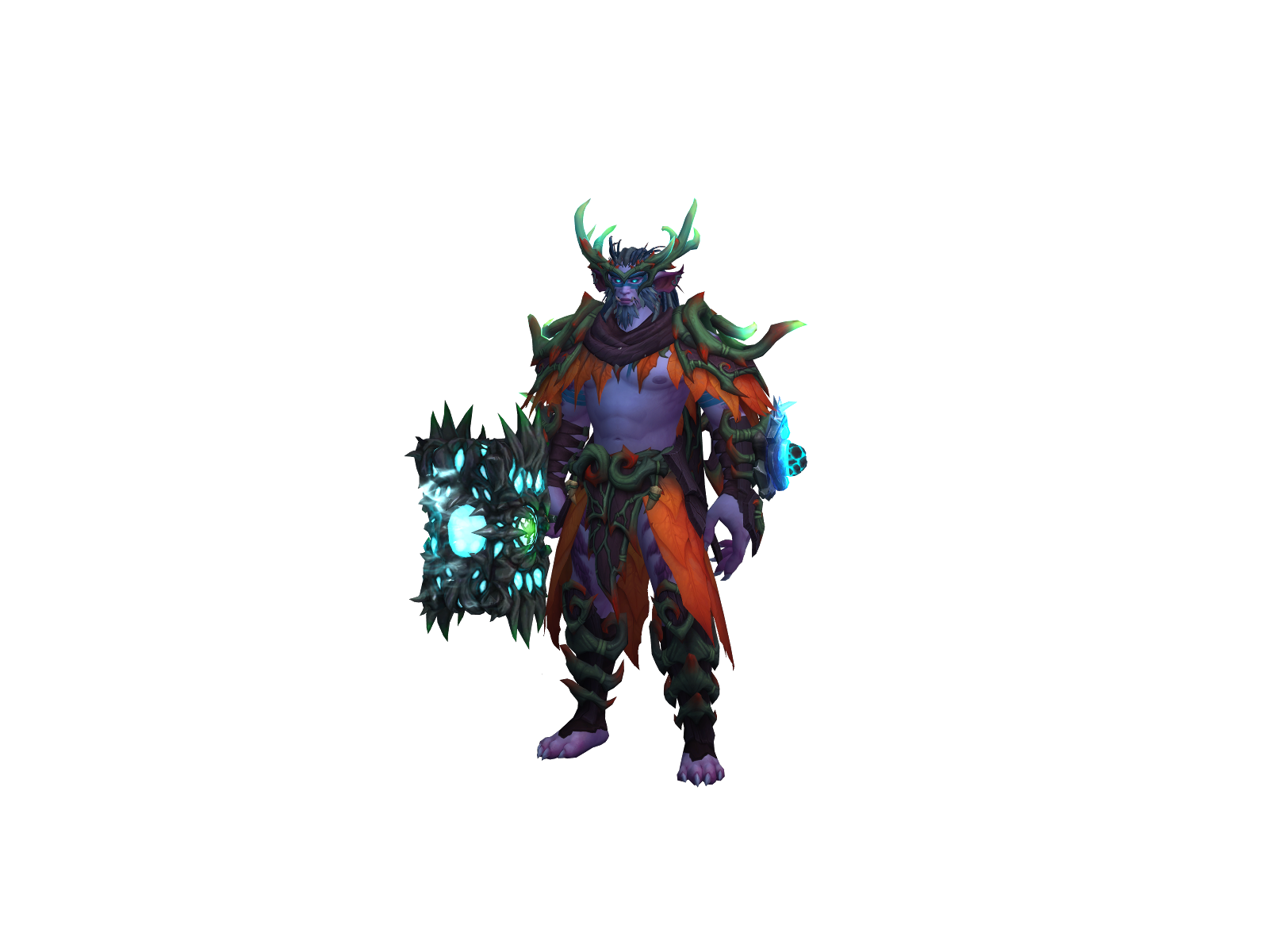 Gorogoro 3D character render