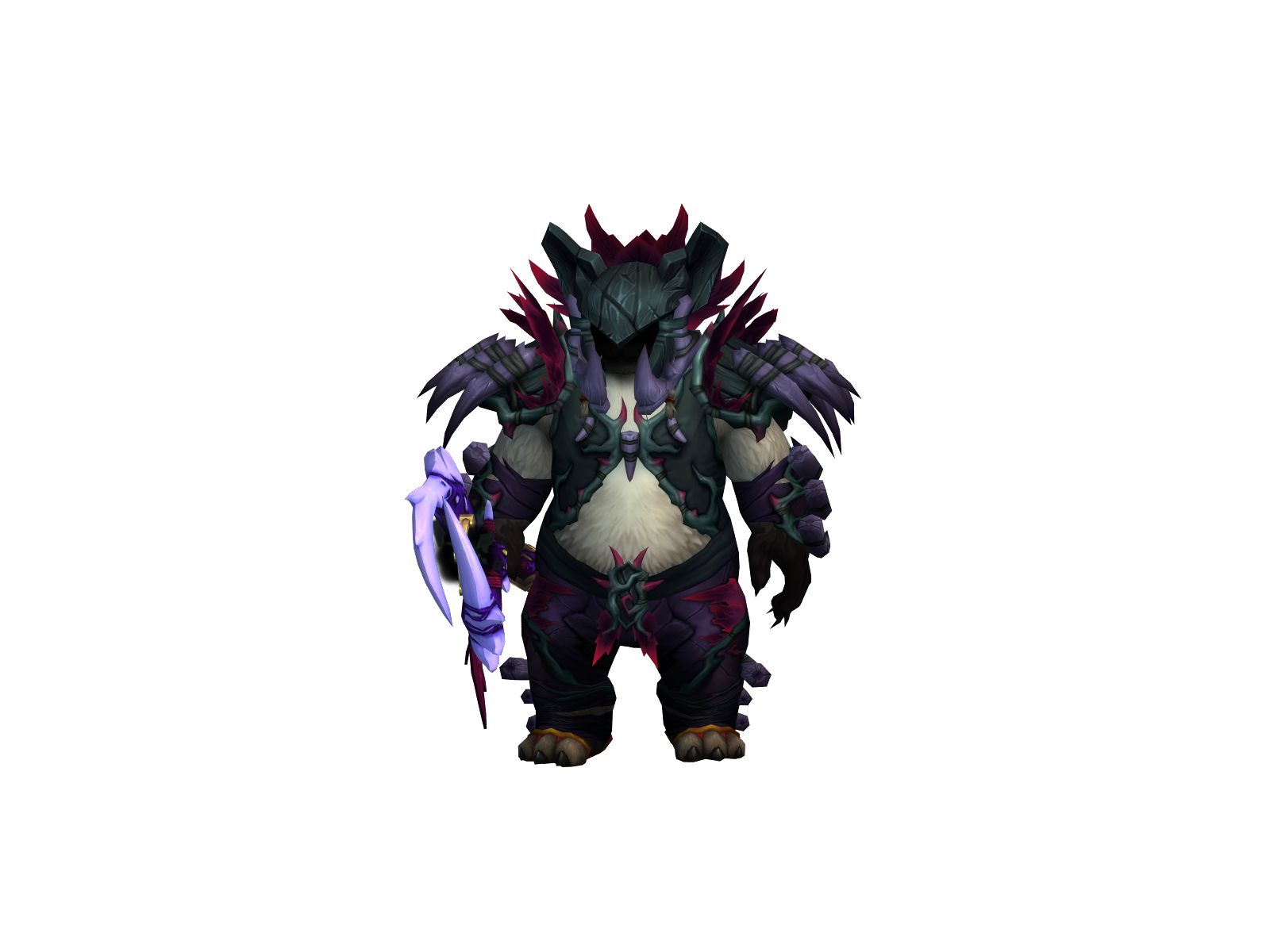 Schlonk 3D character render