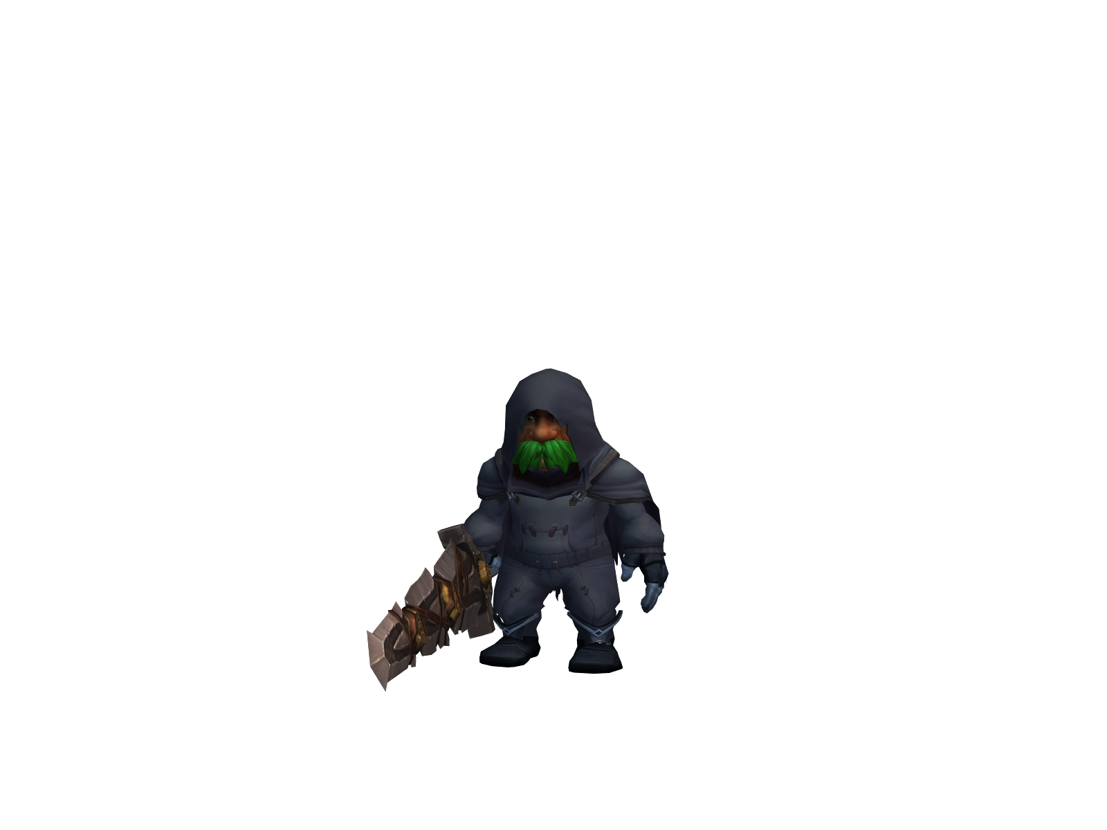 Ogclasix 3D character render