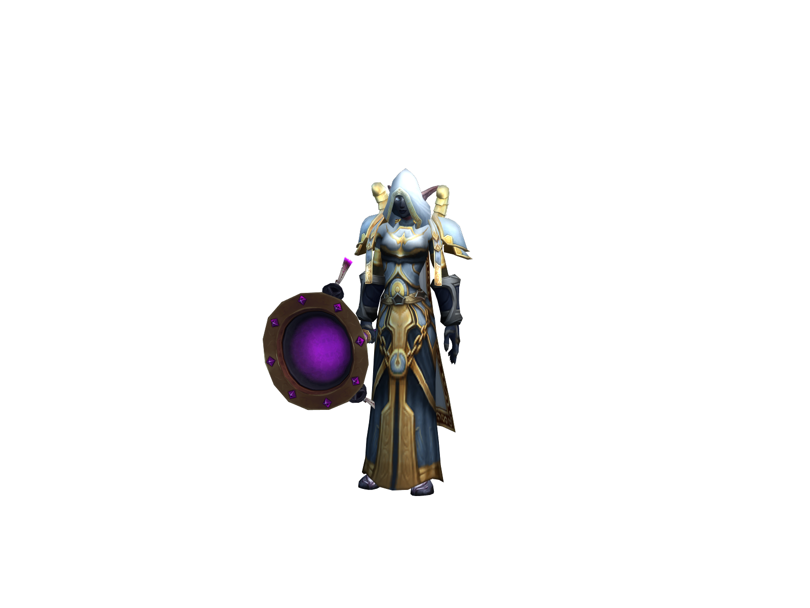 Sacredmaiden 3D character render
