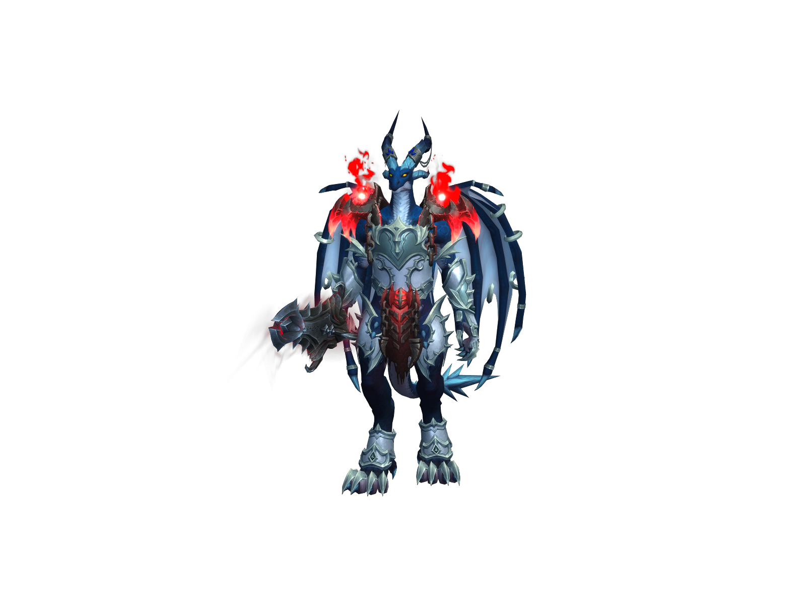 Mallystraza 3D character render