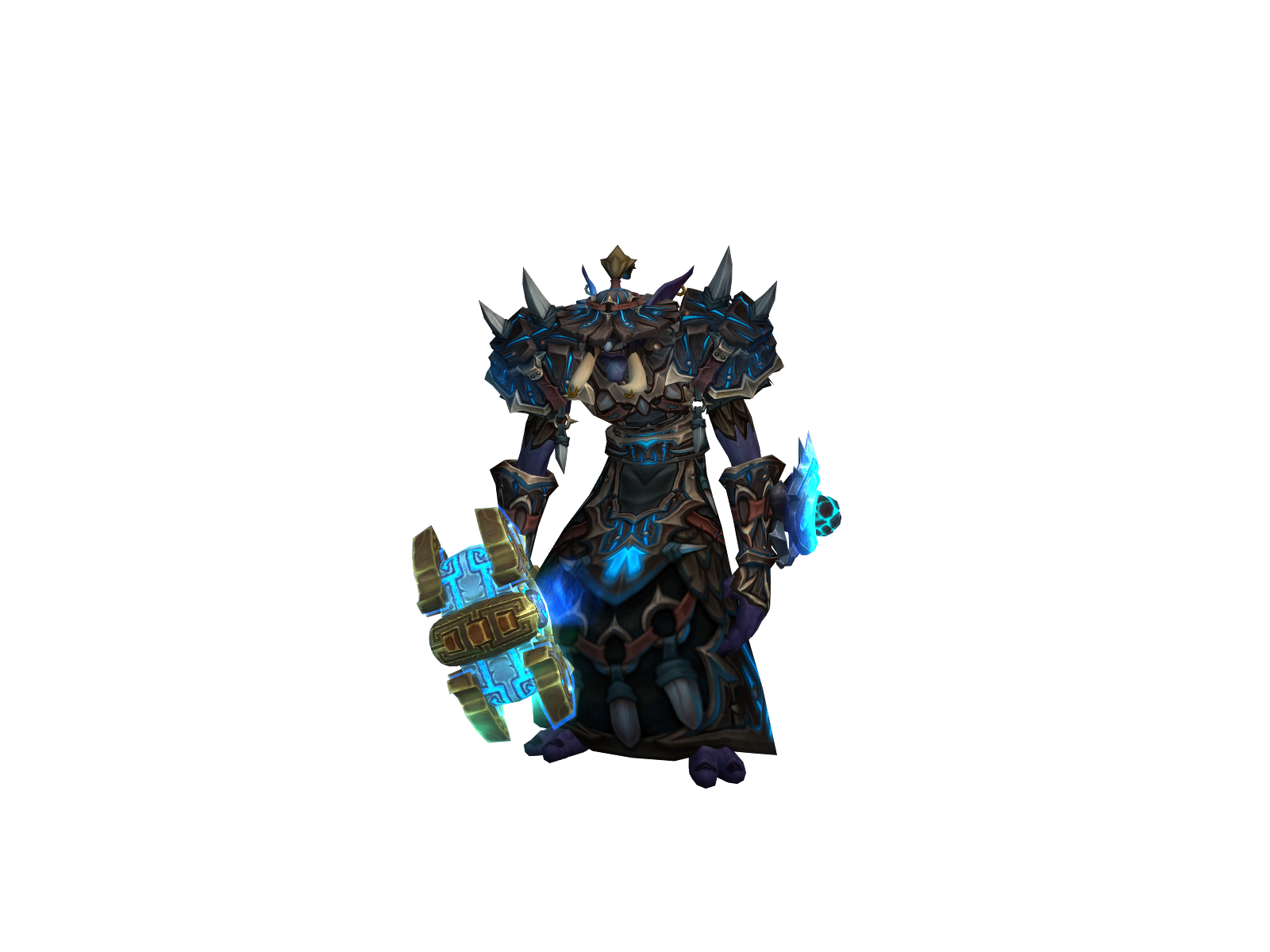 Trollhaze 3D character render