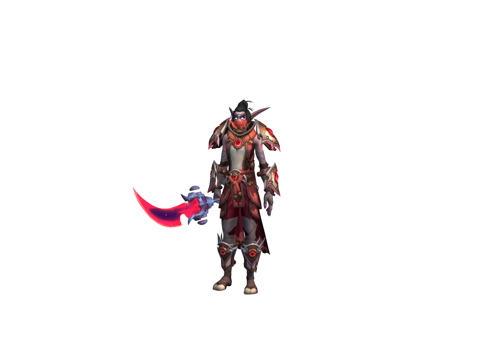 Demonfu 3D character render