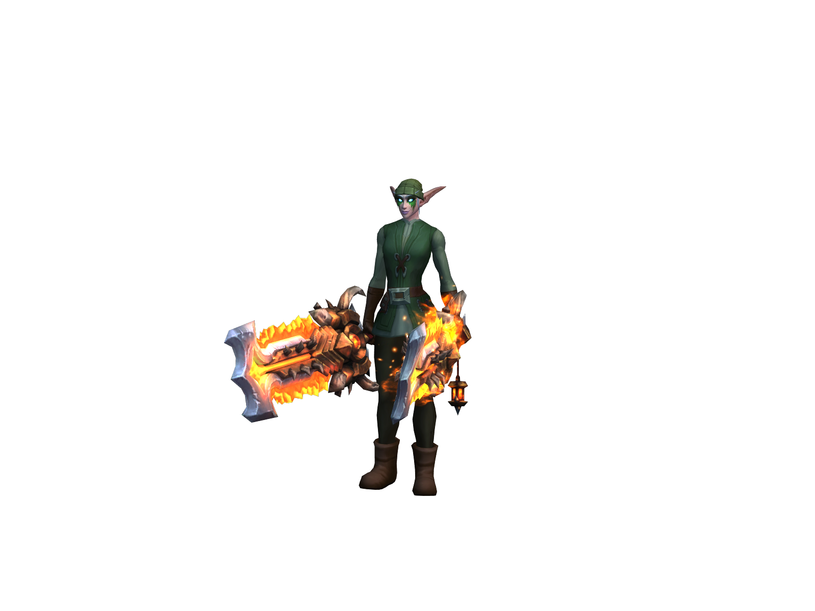 Novembur 3D character render