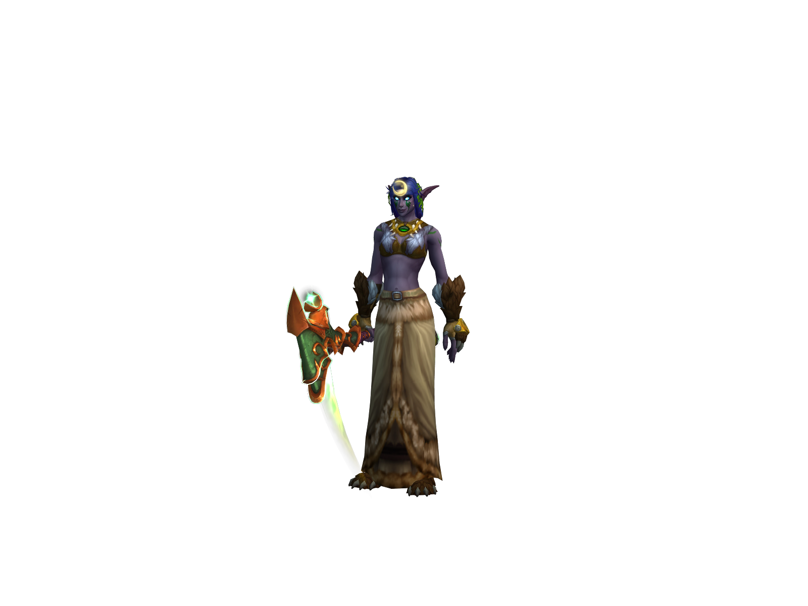 Osajr 3D character render
