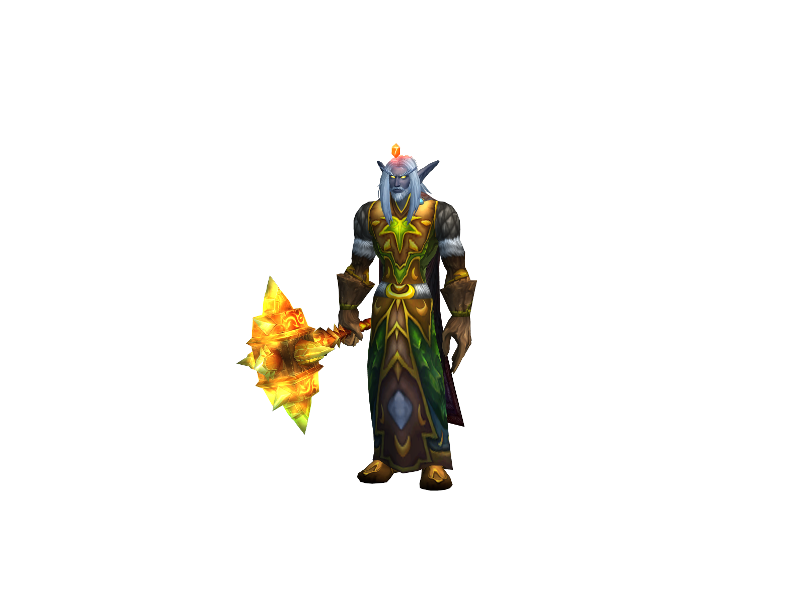 Elladën 3D character render